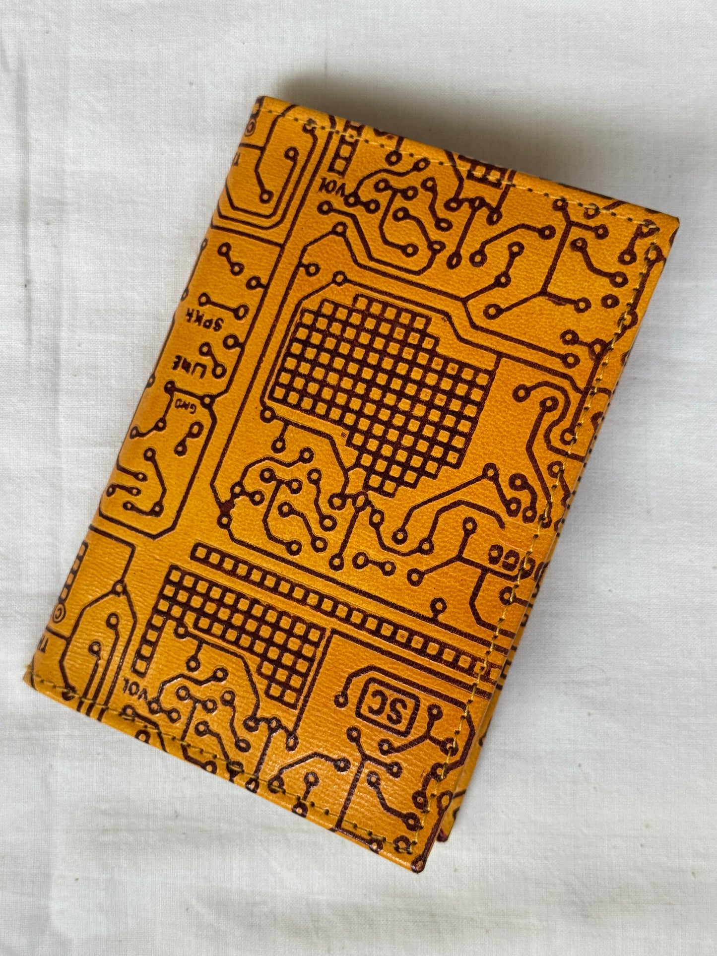 Passport cover in handcrafted Leather - design options available