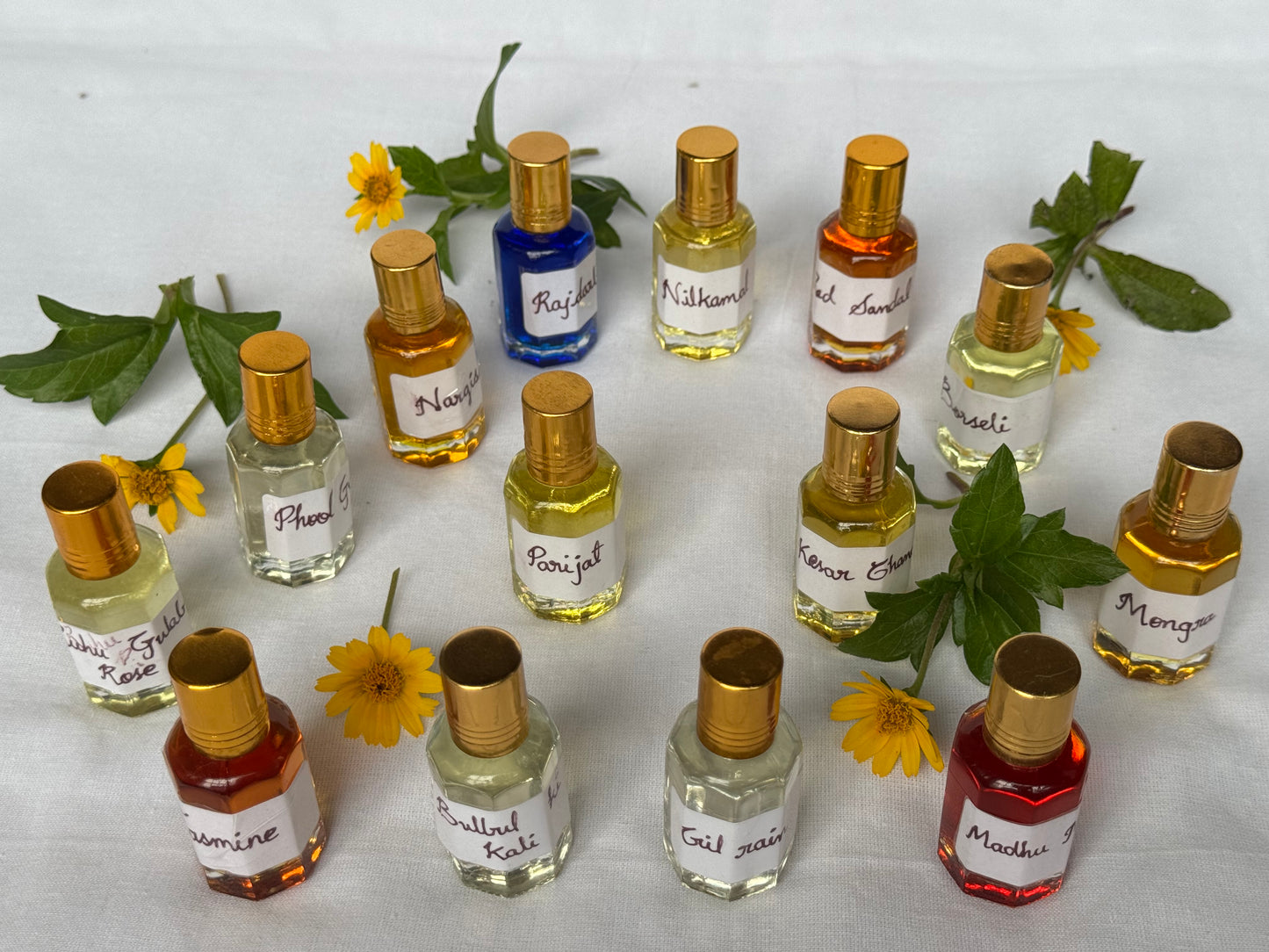 Fragrant, long lasting Kannauj ittar perfumes