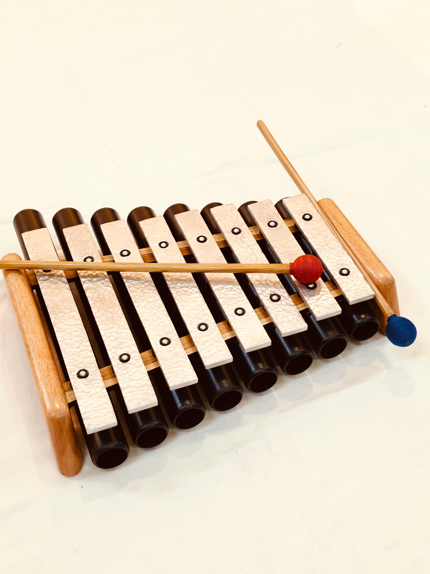 Metalophone - swaratarang music instrument with 8 bars