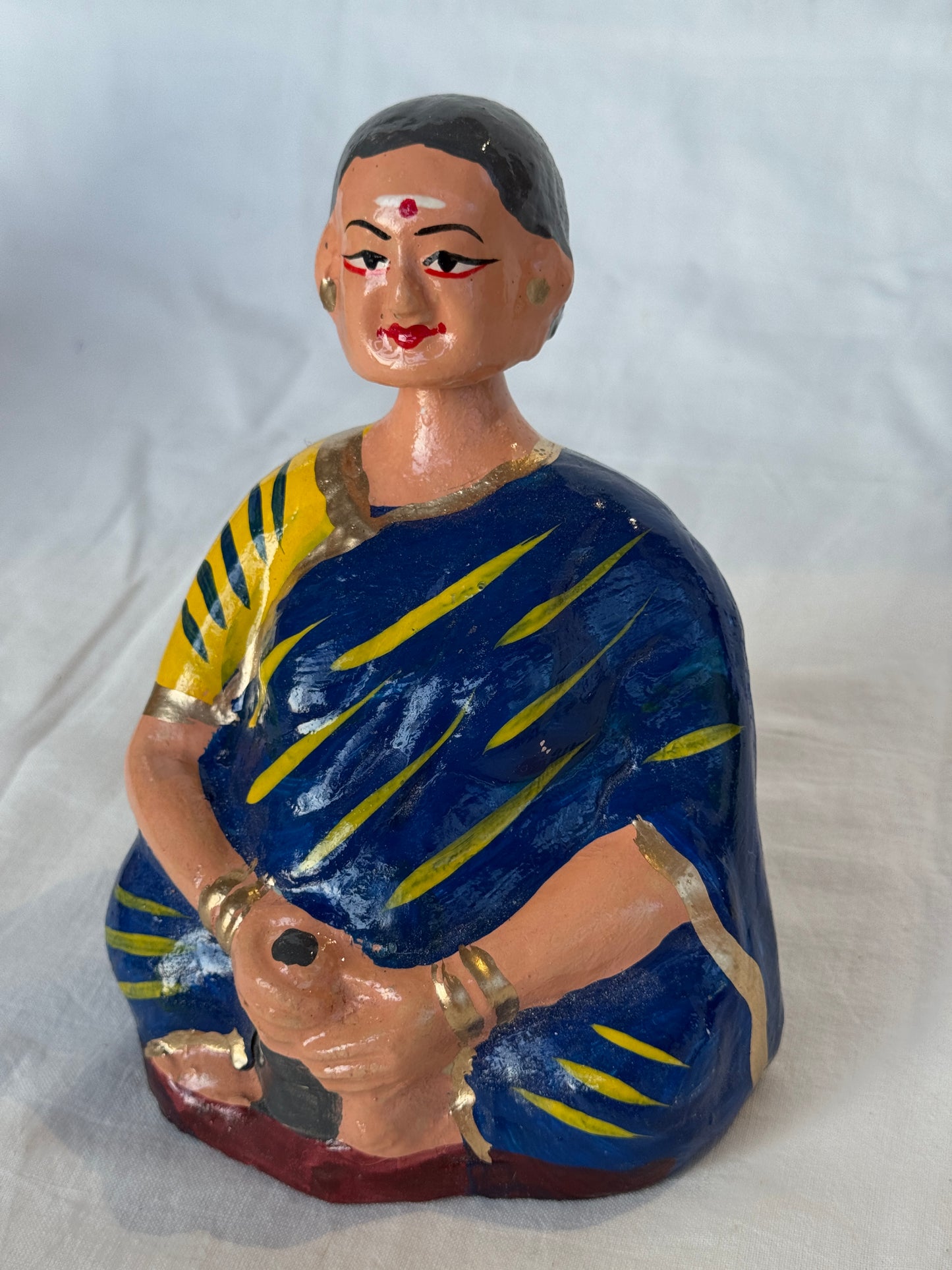 Thanjavur handcrafted papier mache dancing dolls - design options available