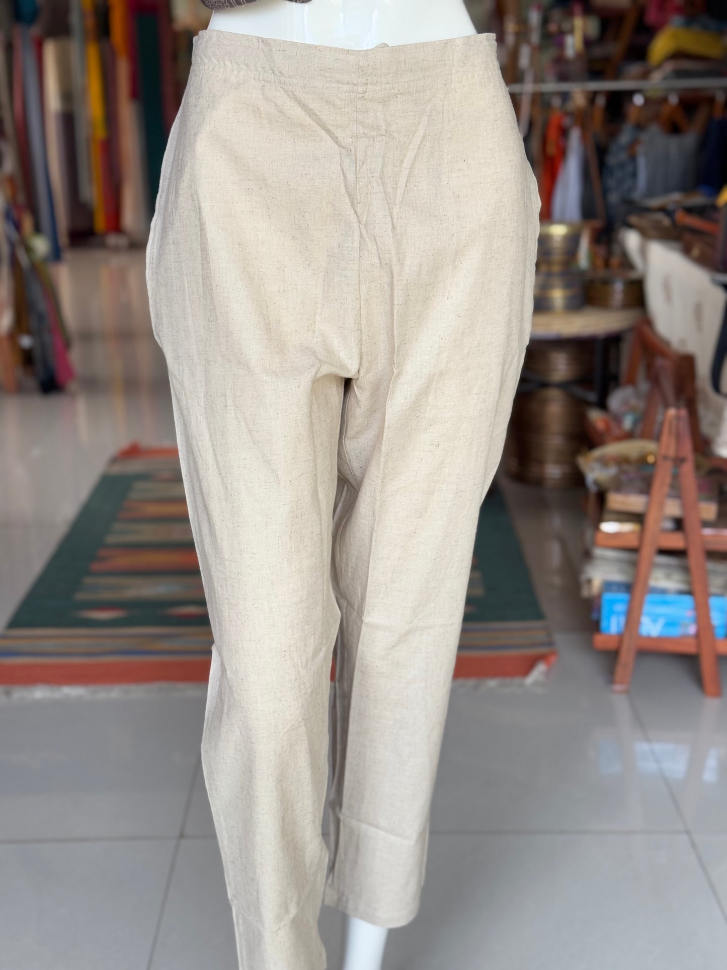 Hemp straight lounge pants for women
