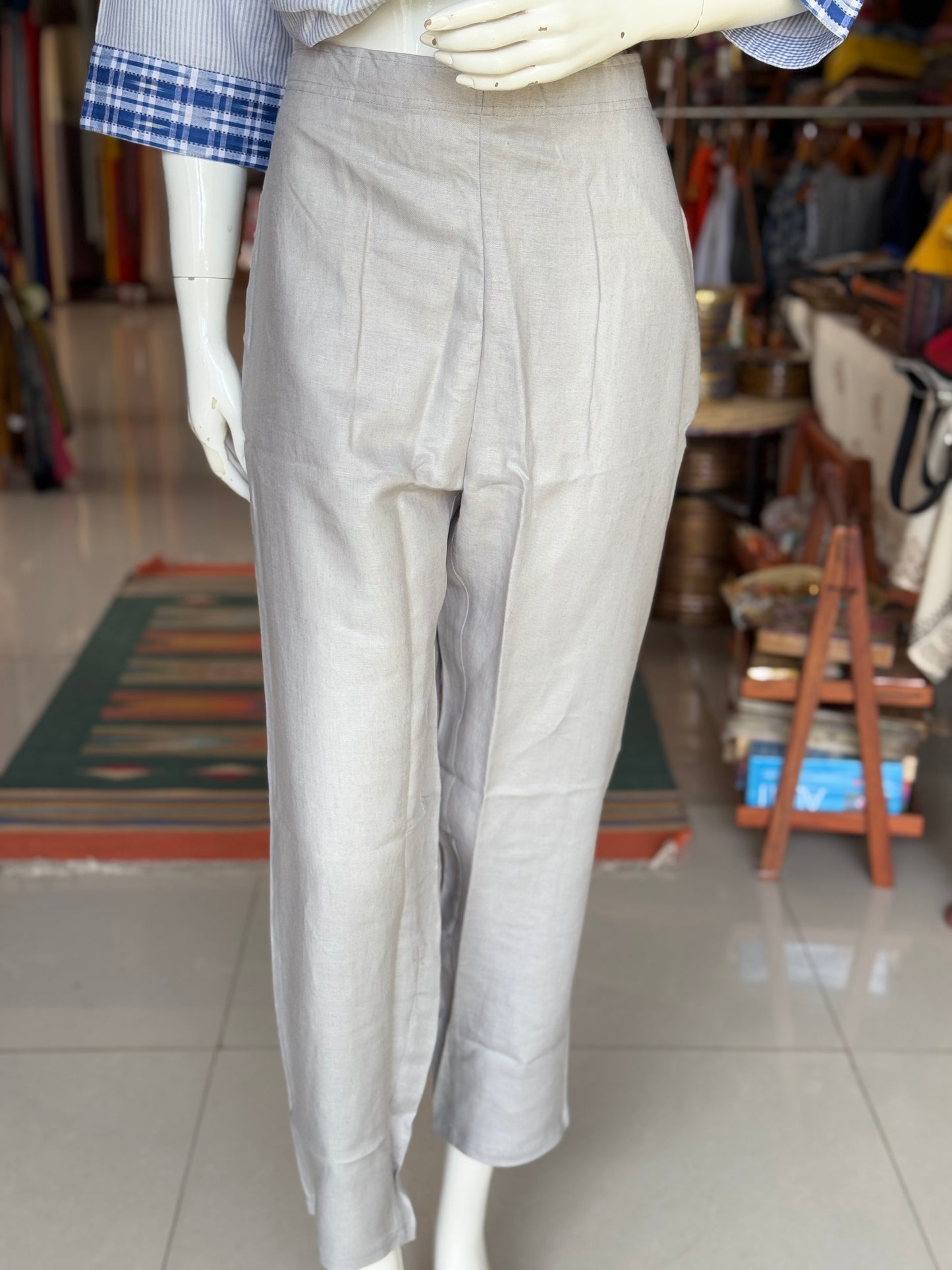 Hemp straight lounge pants for women