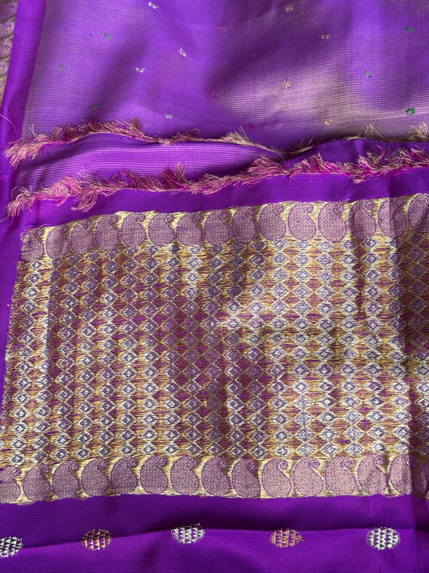 Pallu n saree joint, Gadwal style 