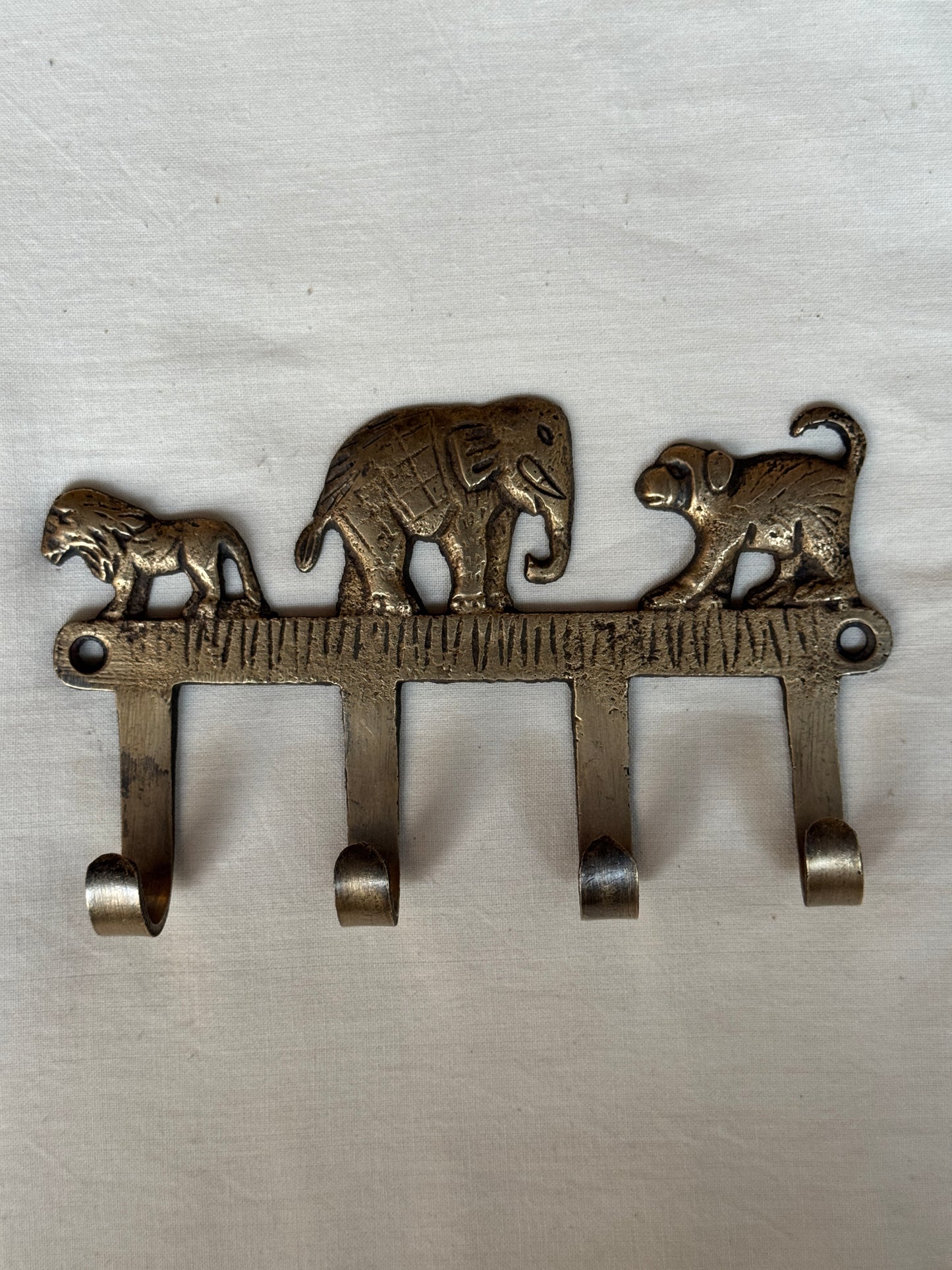 Animal and birds world - Brass key / coat hanger in interesting designs