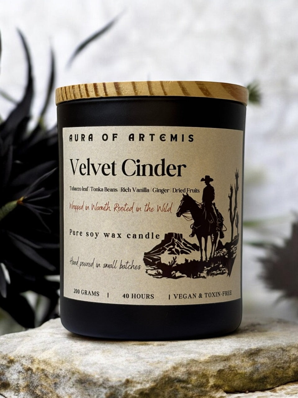 Soy wax candles with phthalate free fragrances - non allergic, pet friendly candles