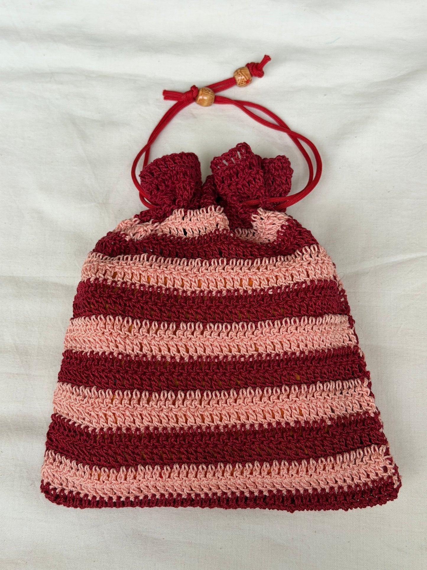 Potli crochet bag / pouch - hand made with love - plethora of colors available, click to see