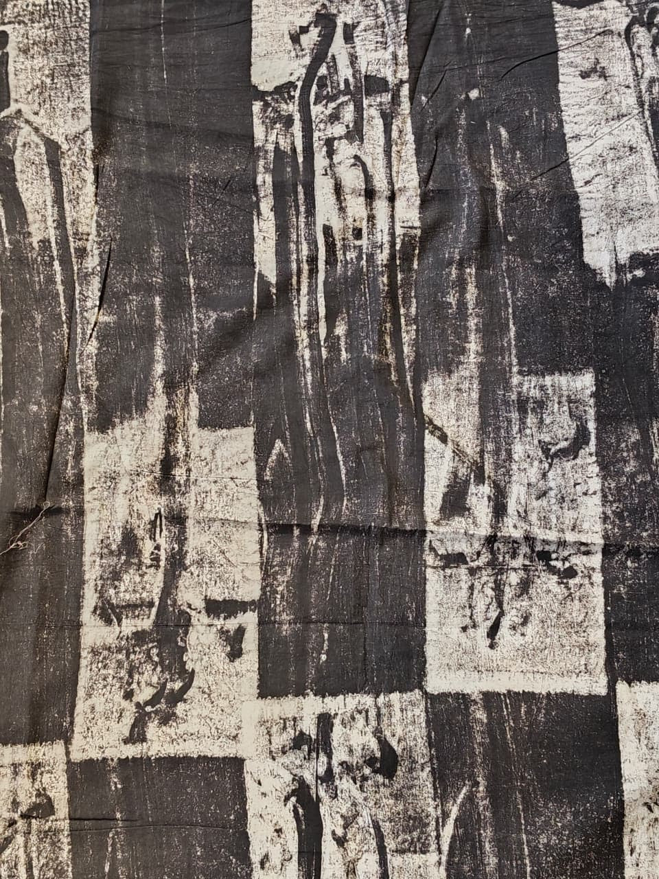 Ajrakh natural dyed, handblock printed cotton fabric - click to see design options