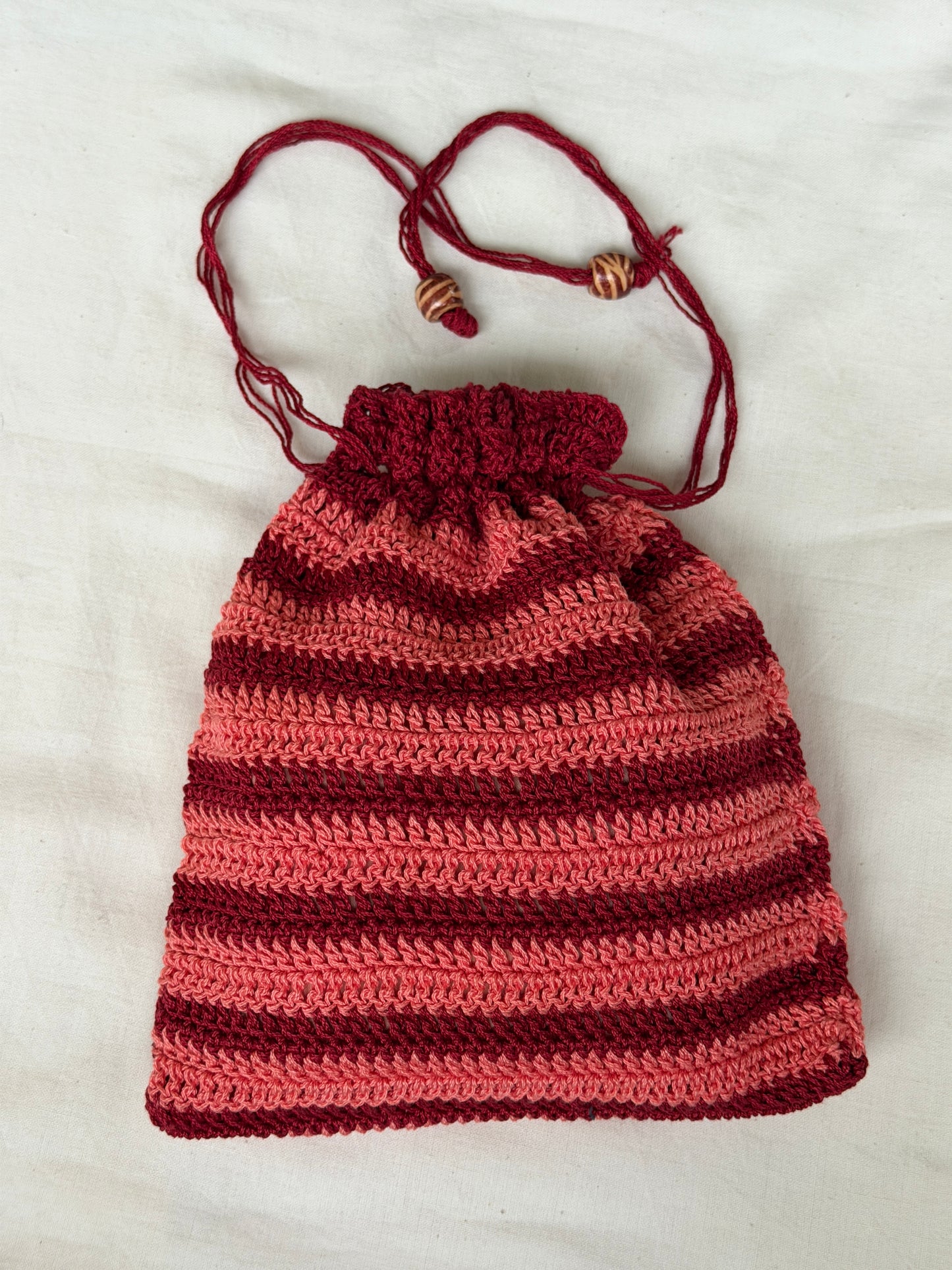 Potli crochet bag / pouch - hand made with love - plethora of colors available, click to see