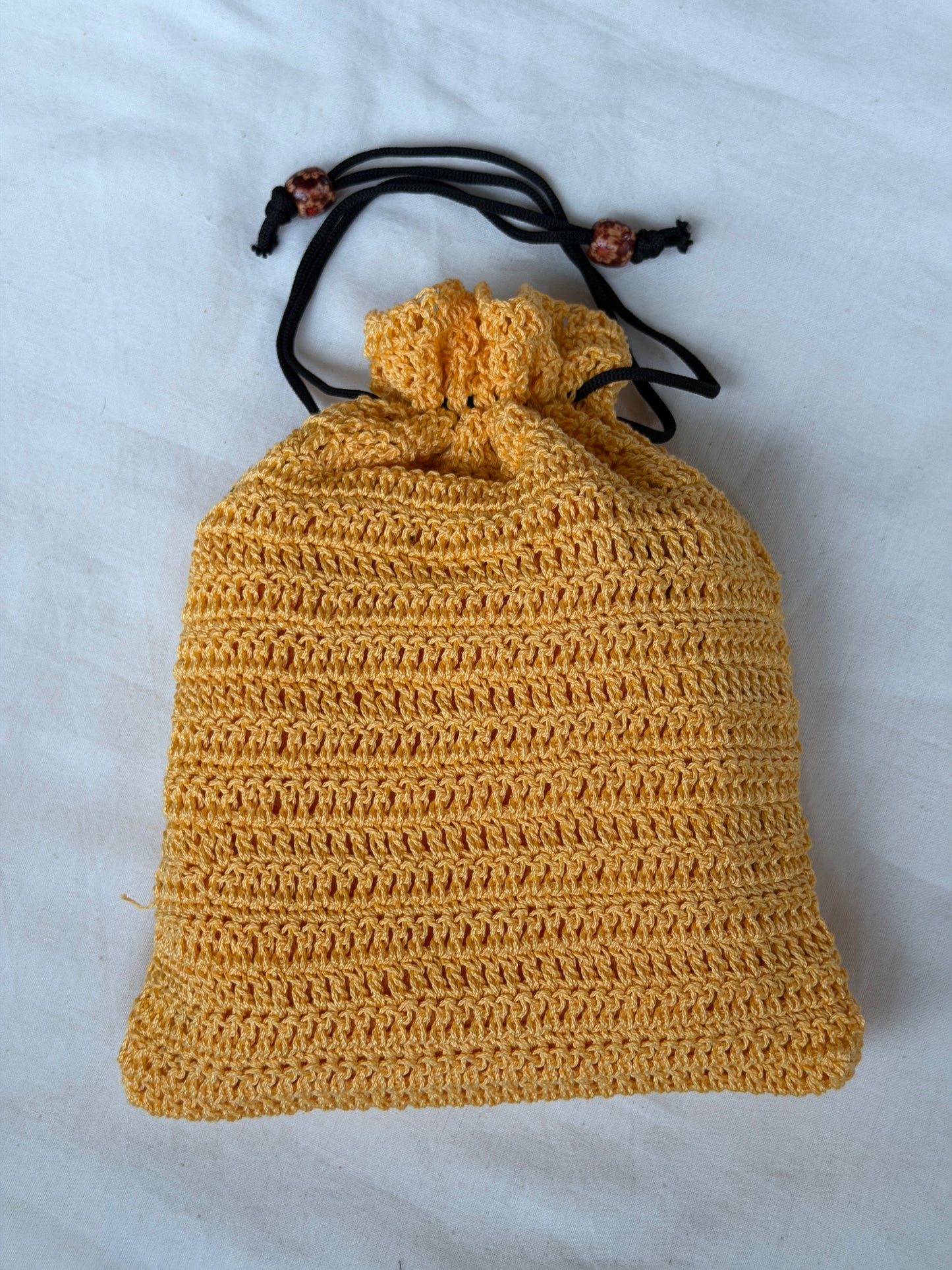 Potli crochet bag / pouch - hand made with love - plethora of colors available, click to see