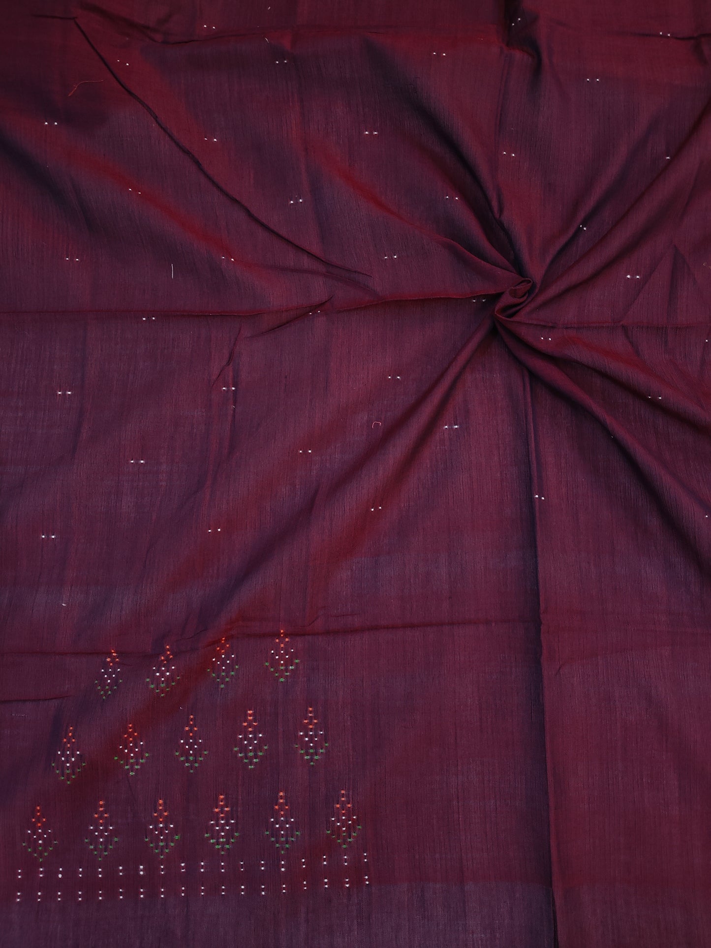 Tangaliya handloom cotton unstitched blouse piece