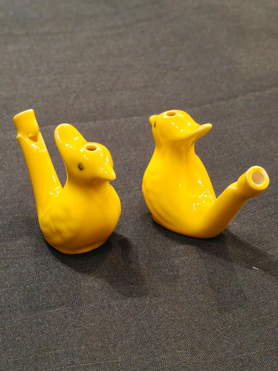 Clay / ceramic bird water whistle