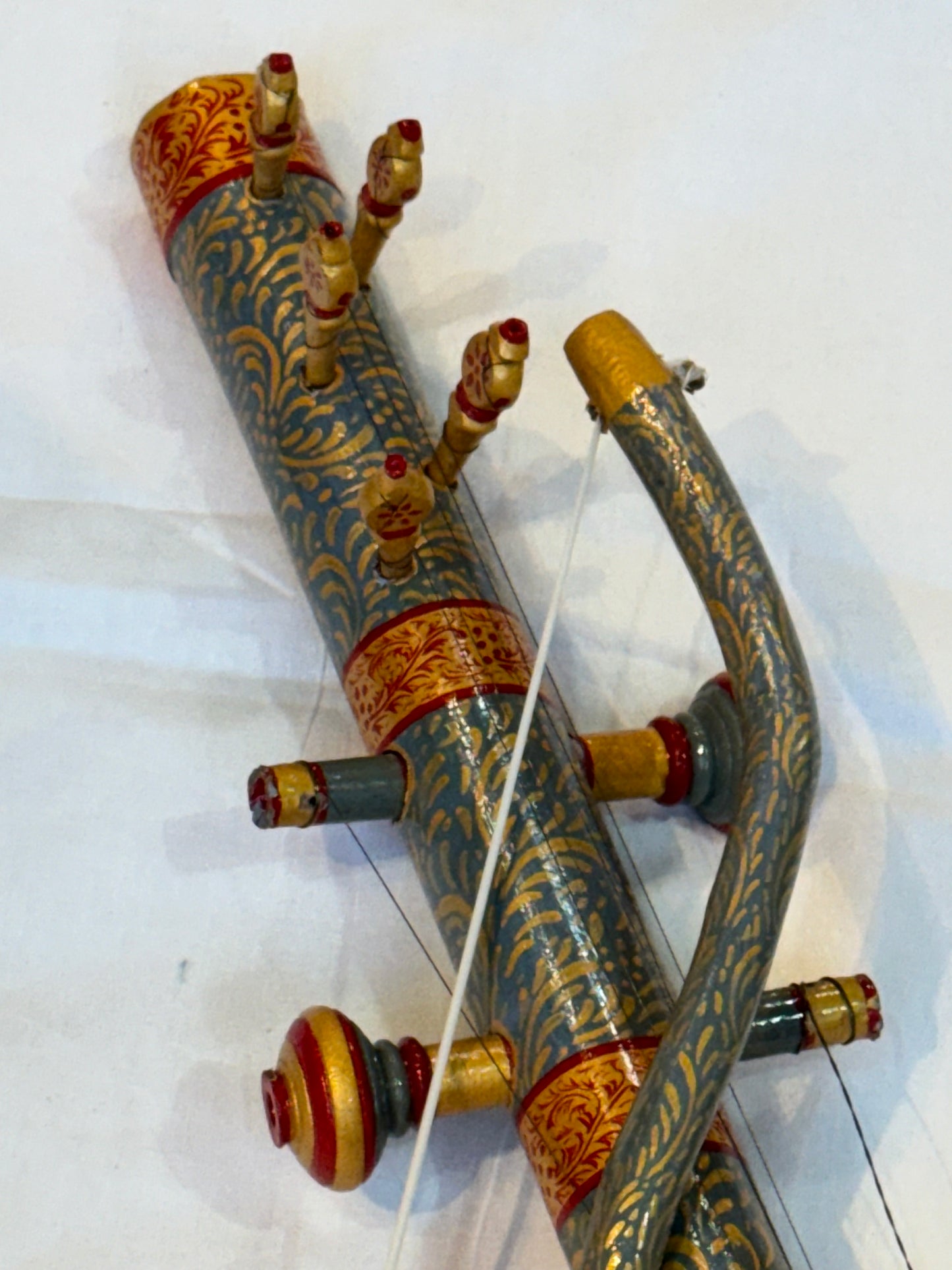 Ravan hatha hand painted traditional folk music instrument