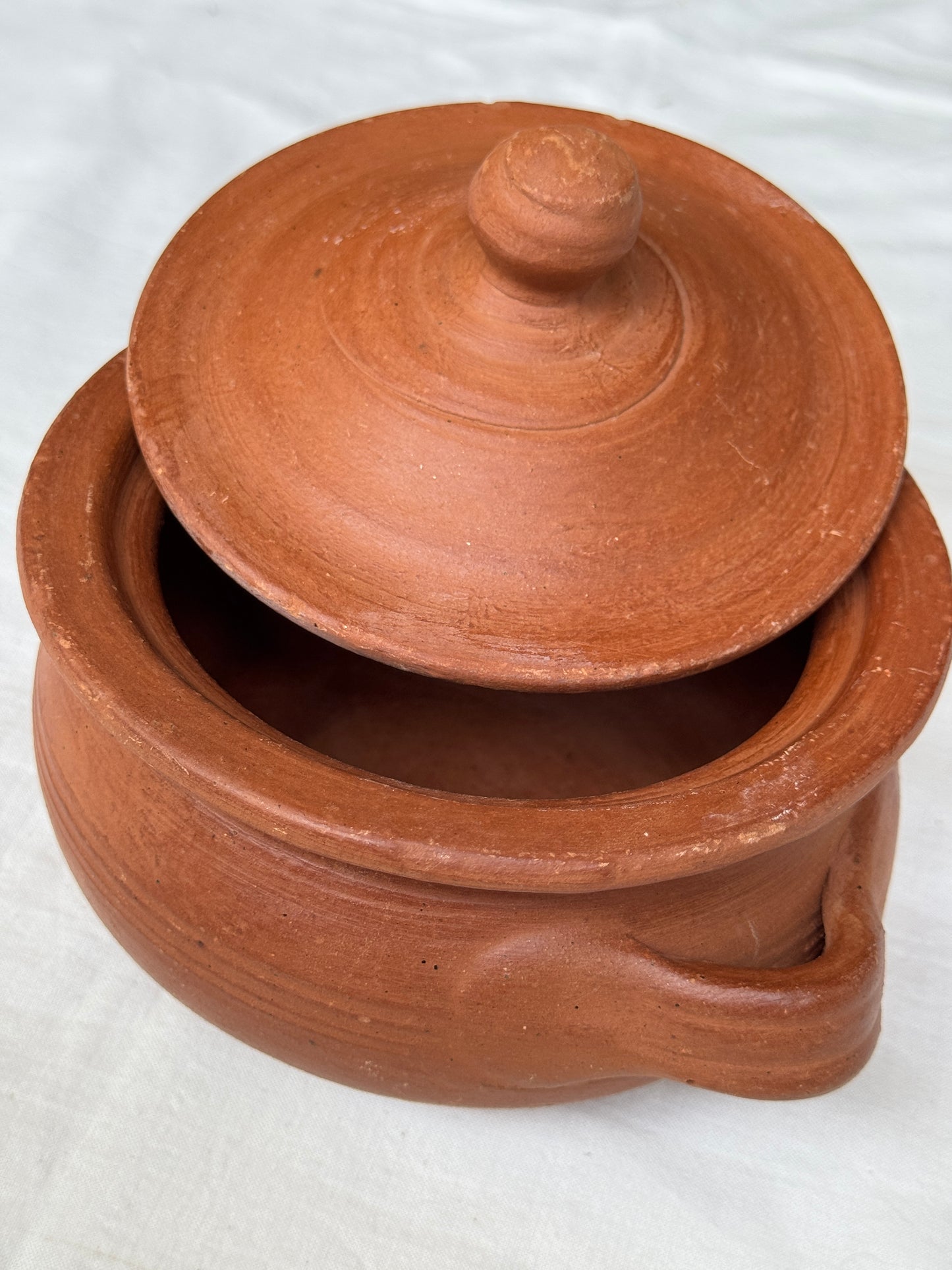 Clay cooking pots with 2 sides handles - different sizes available