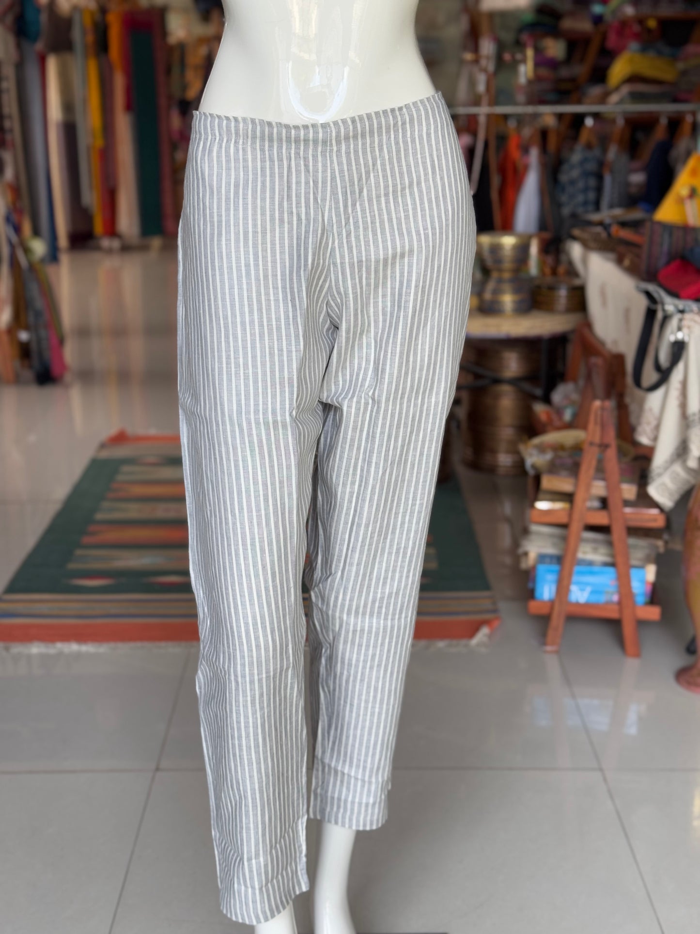 Hemp straight lounge pants for women