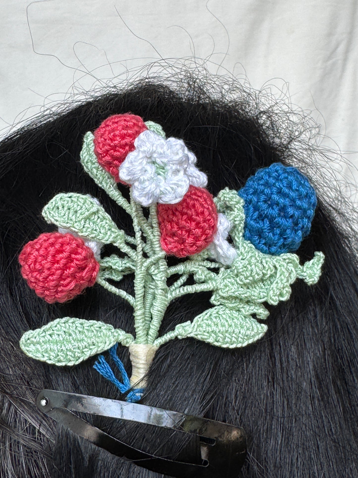 Ever lasting flower bouquet - handcrafted crochet flower bunch