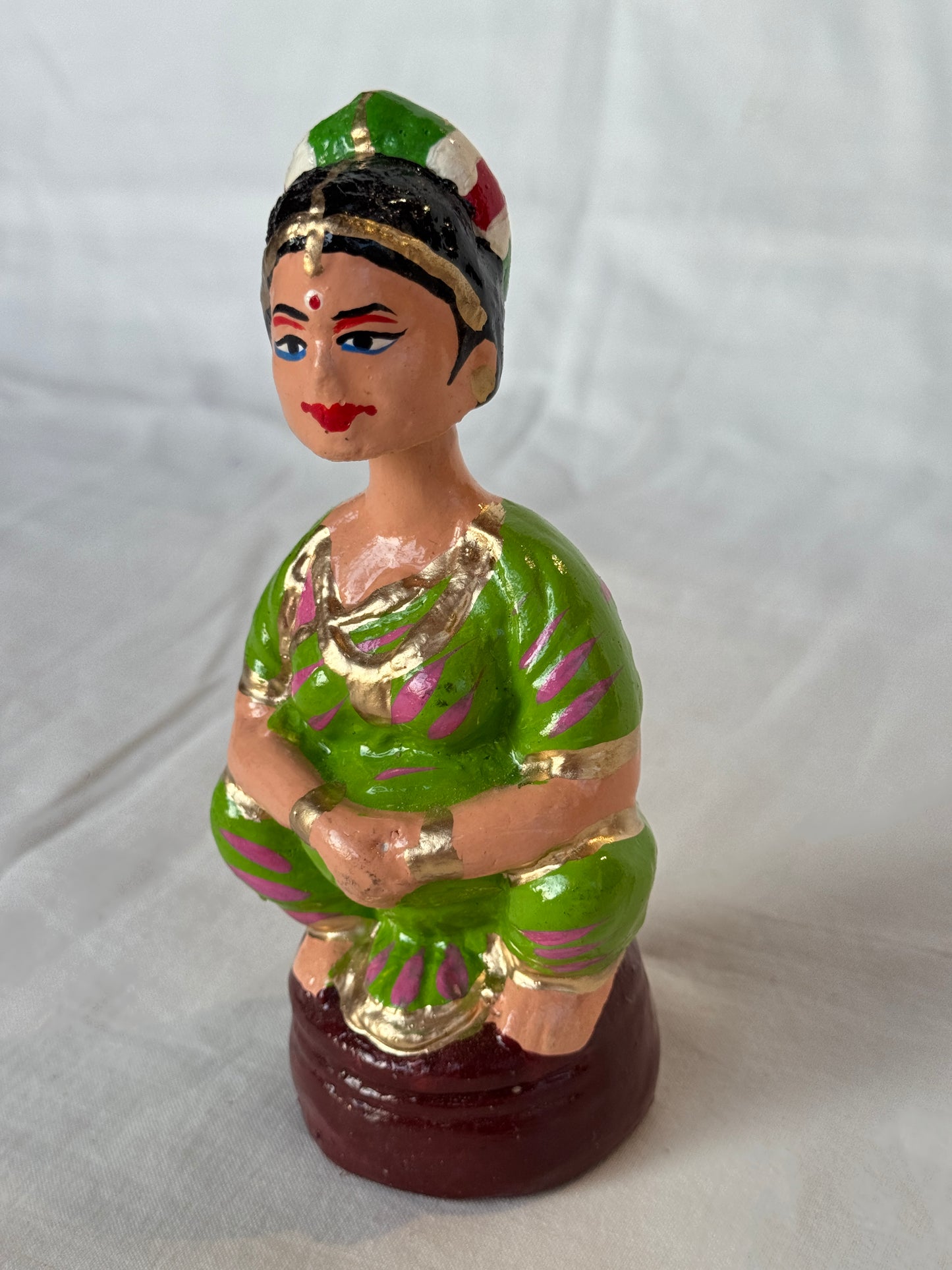 Thanjavur handcrafted papier mache dancing dolls - design options available