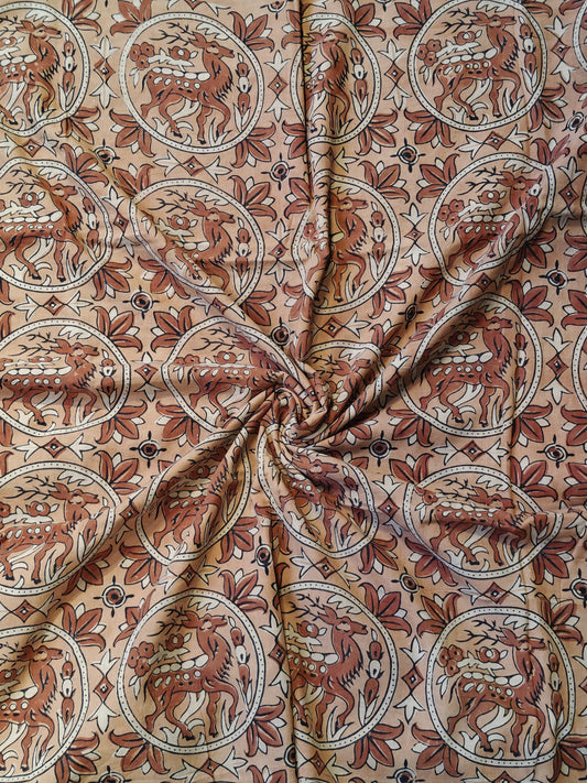 Ajrakh natural dyed, handblock printed cotton fabric - click to see design options