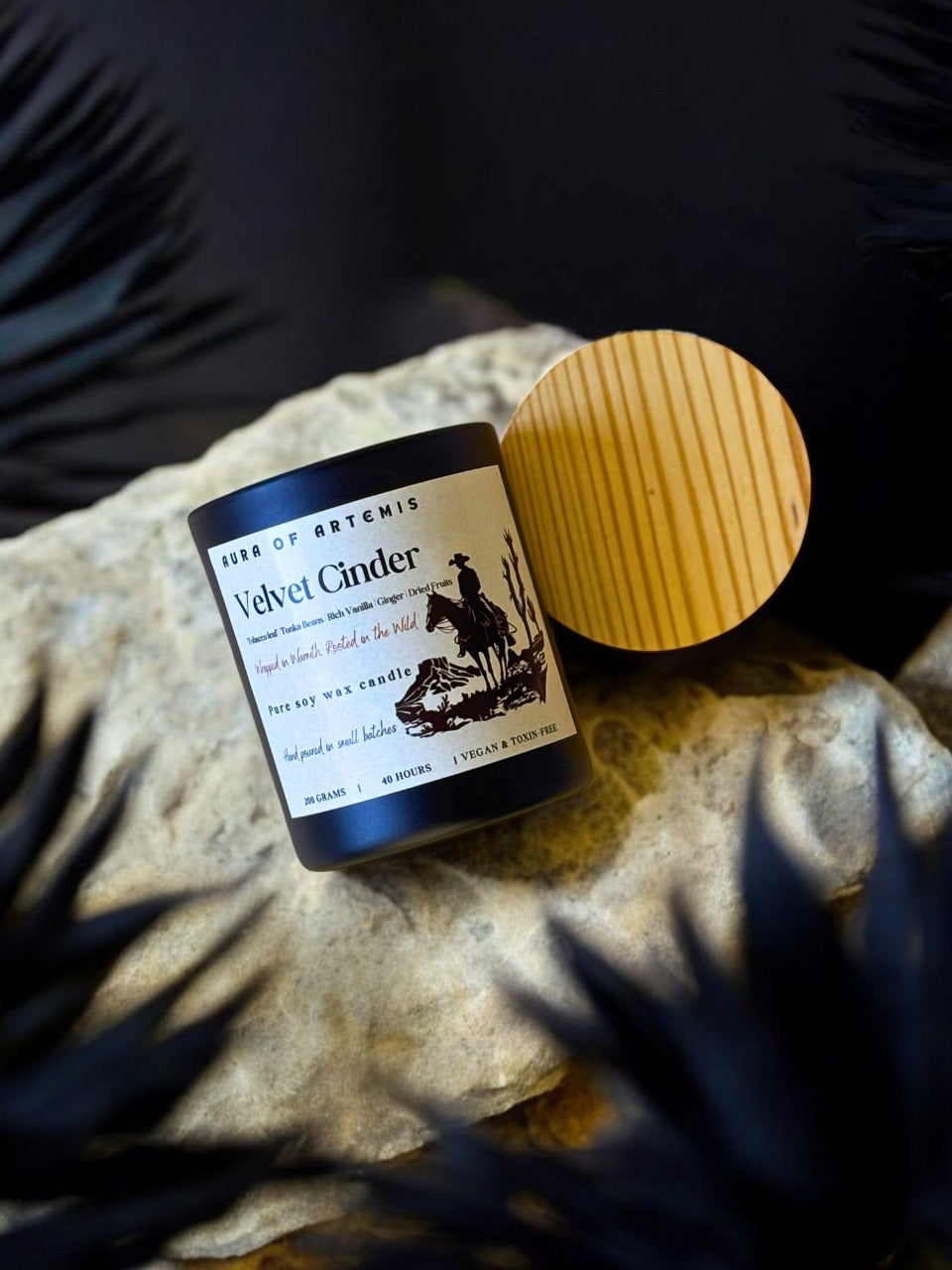 Soy wax candles with phthalate free fragrances - non allergic, pet friendly candles