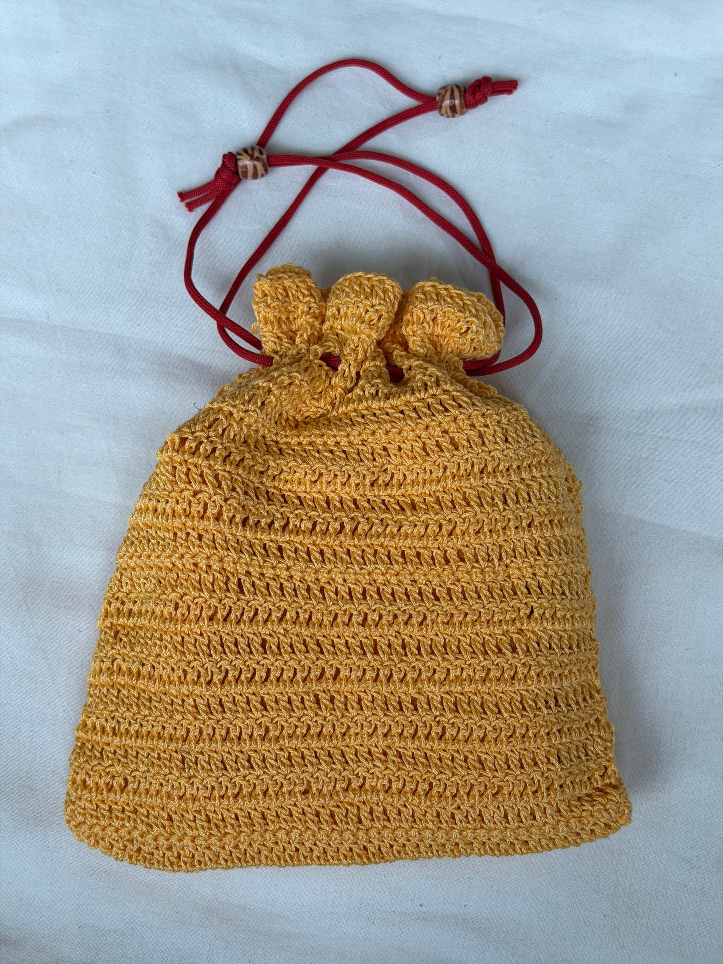 Potli crochet bag / pouch - hand made with love - plethora of colors available, click to see