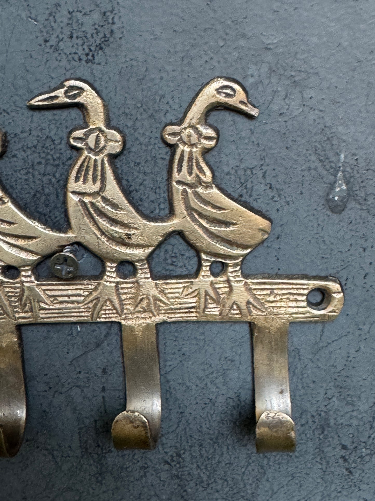 Animal and birds world - Brass key / coat hanger in interesting designs