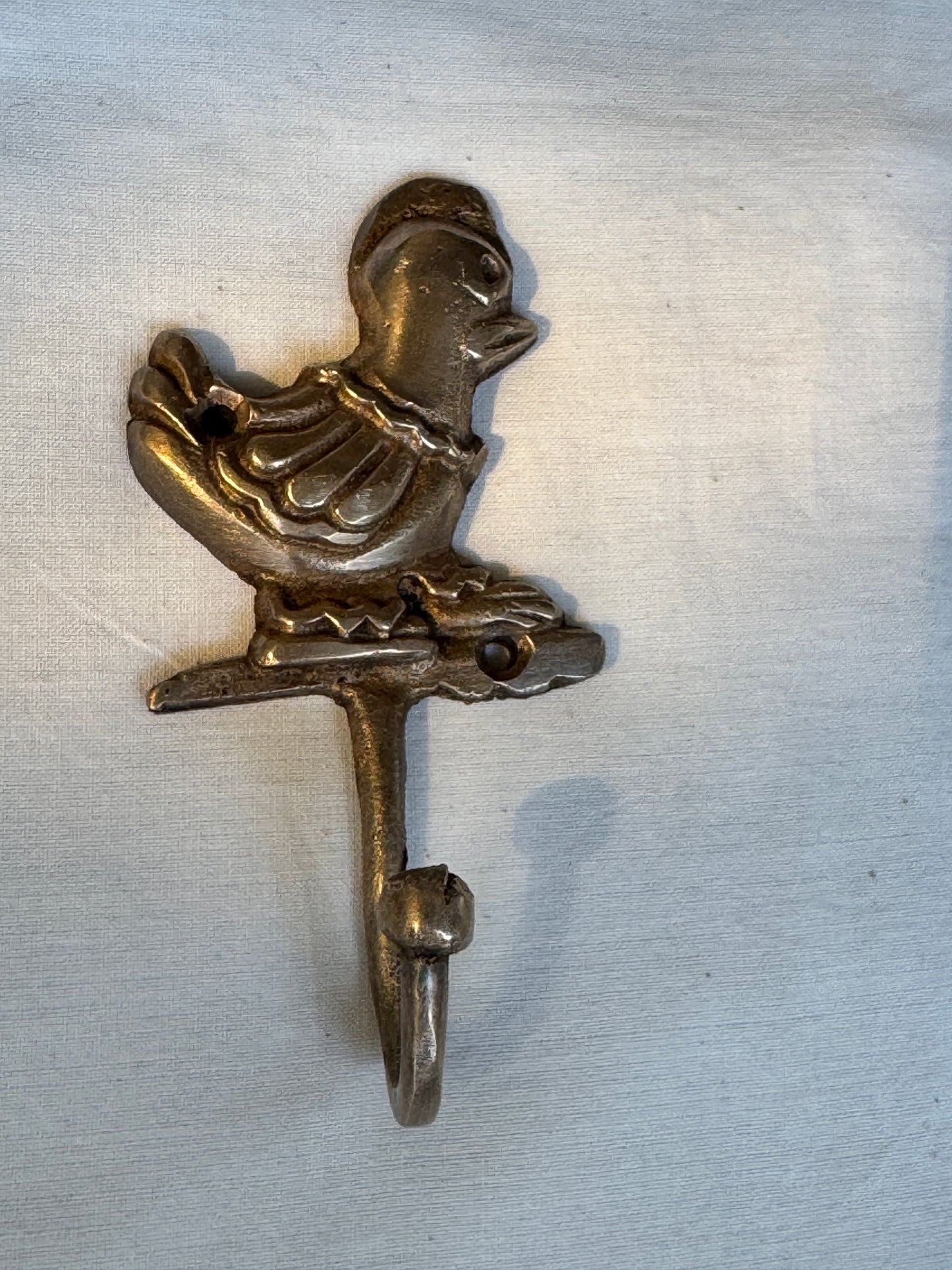 Brass key / coat hanger in cute designs