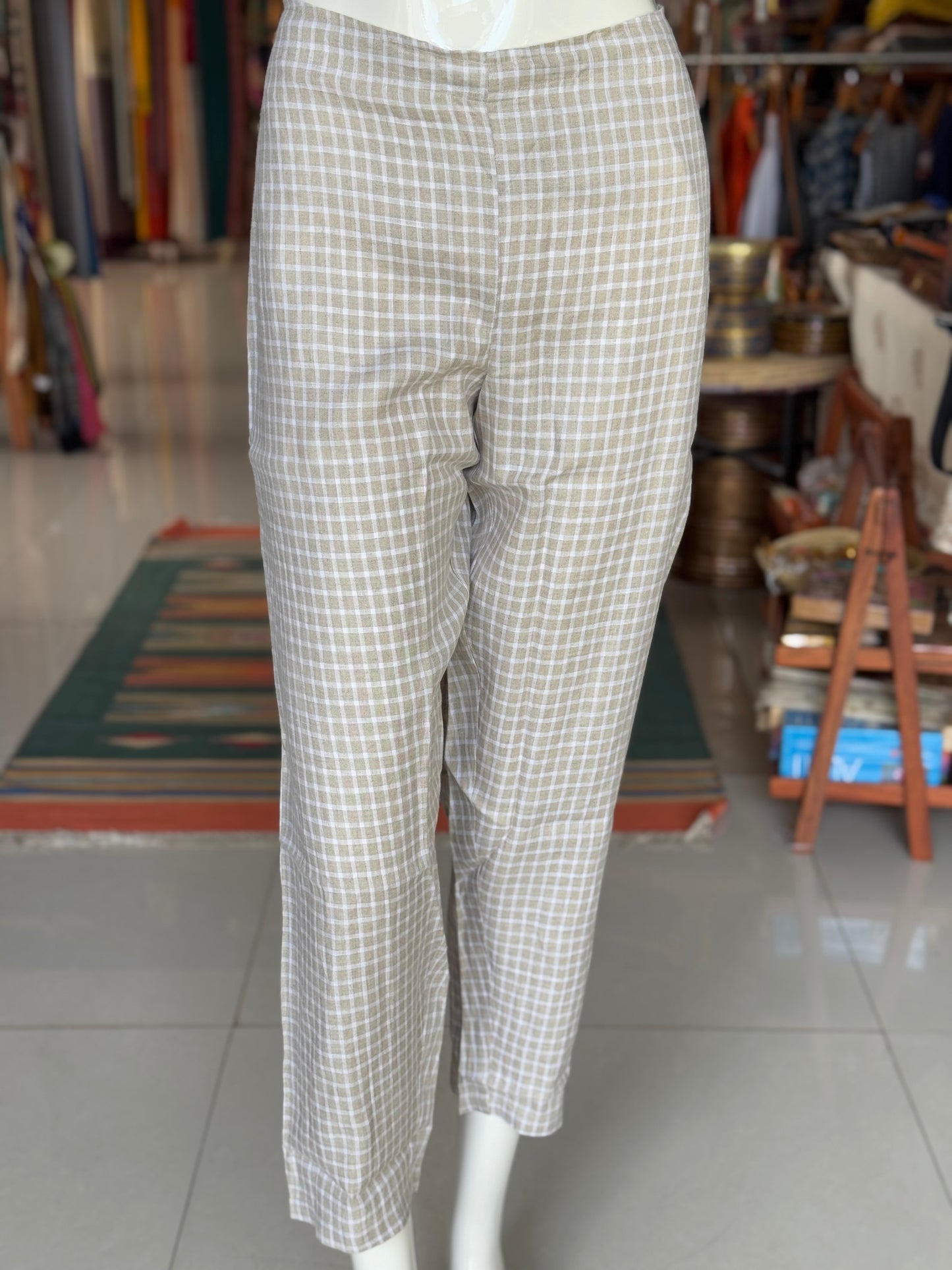 Hemp straight lounge pants for women