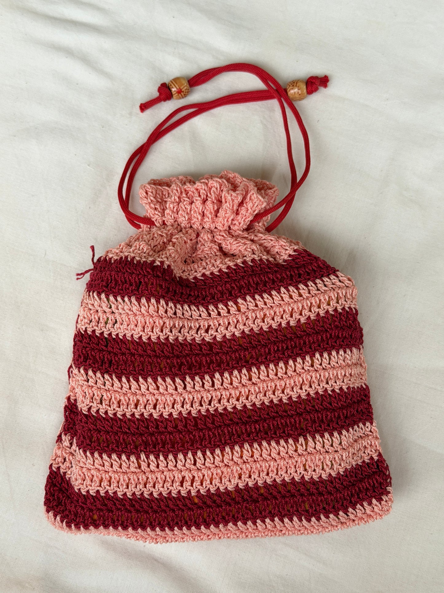 Potli crochet bag / pouch - hand made with love - plethora of colors available, click to see