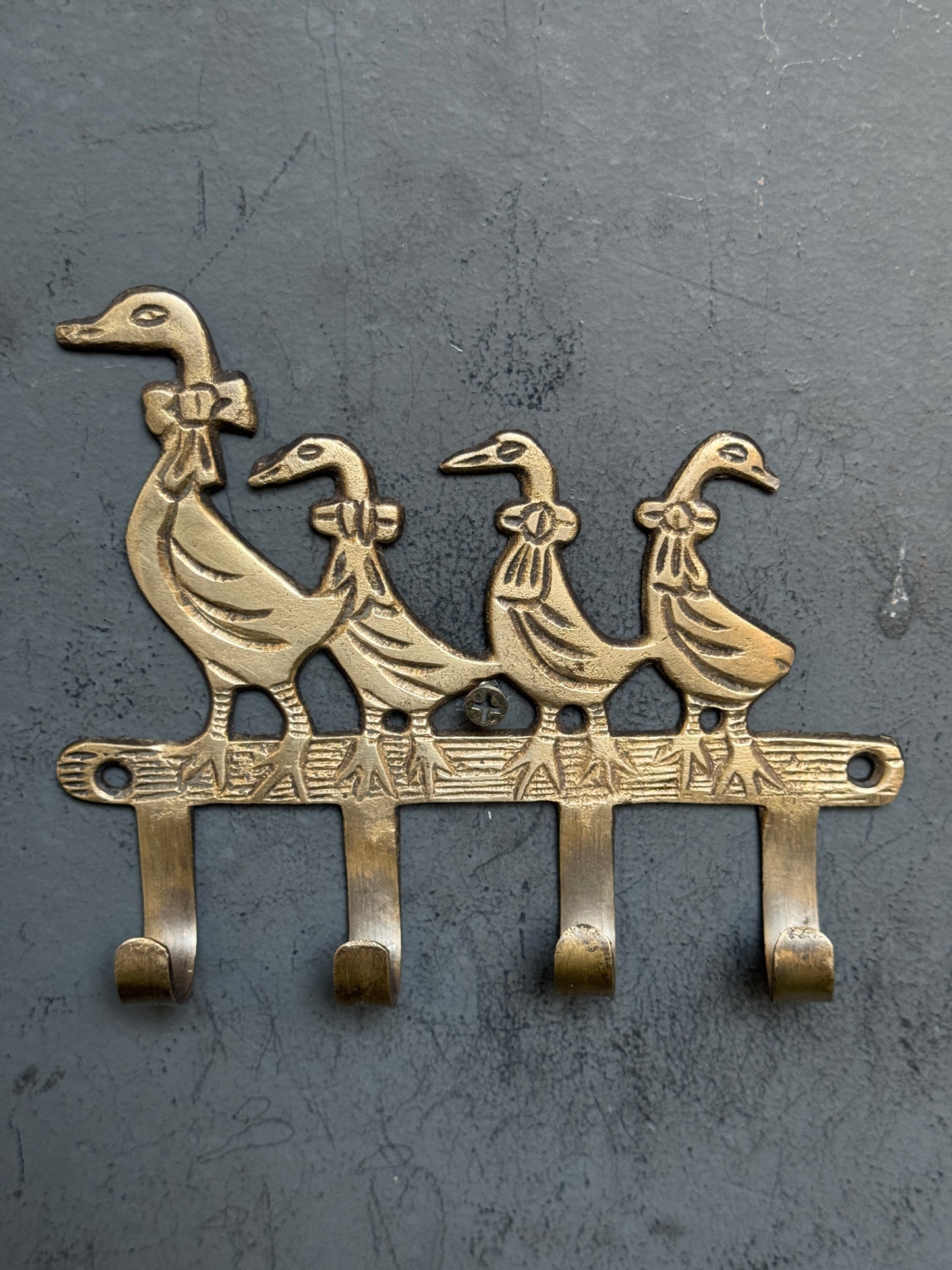 Animal and birds world - Brass key / coat hanger in interesting designs