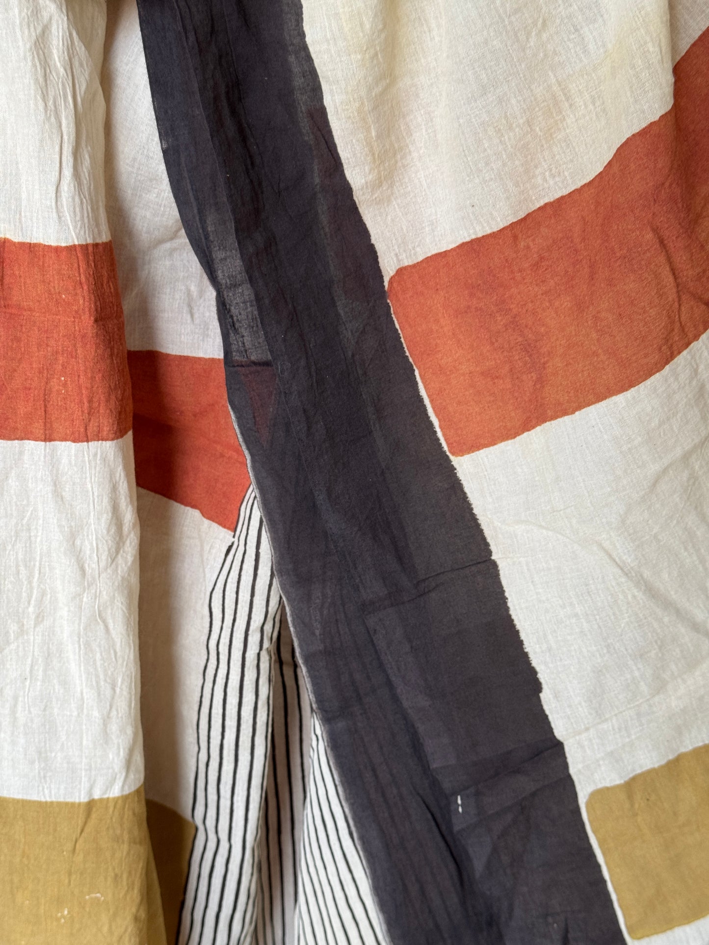 Hand block printed cotton dupatta - colour n designs options available