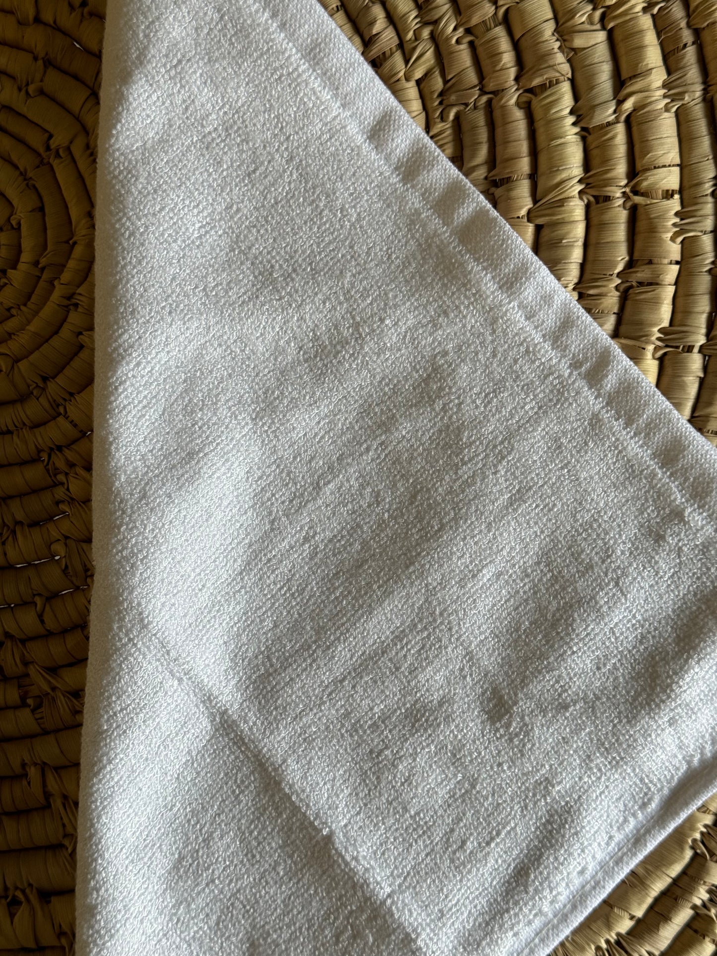 Bamboo face towel 550 GSM, 30 x 30 cm