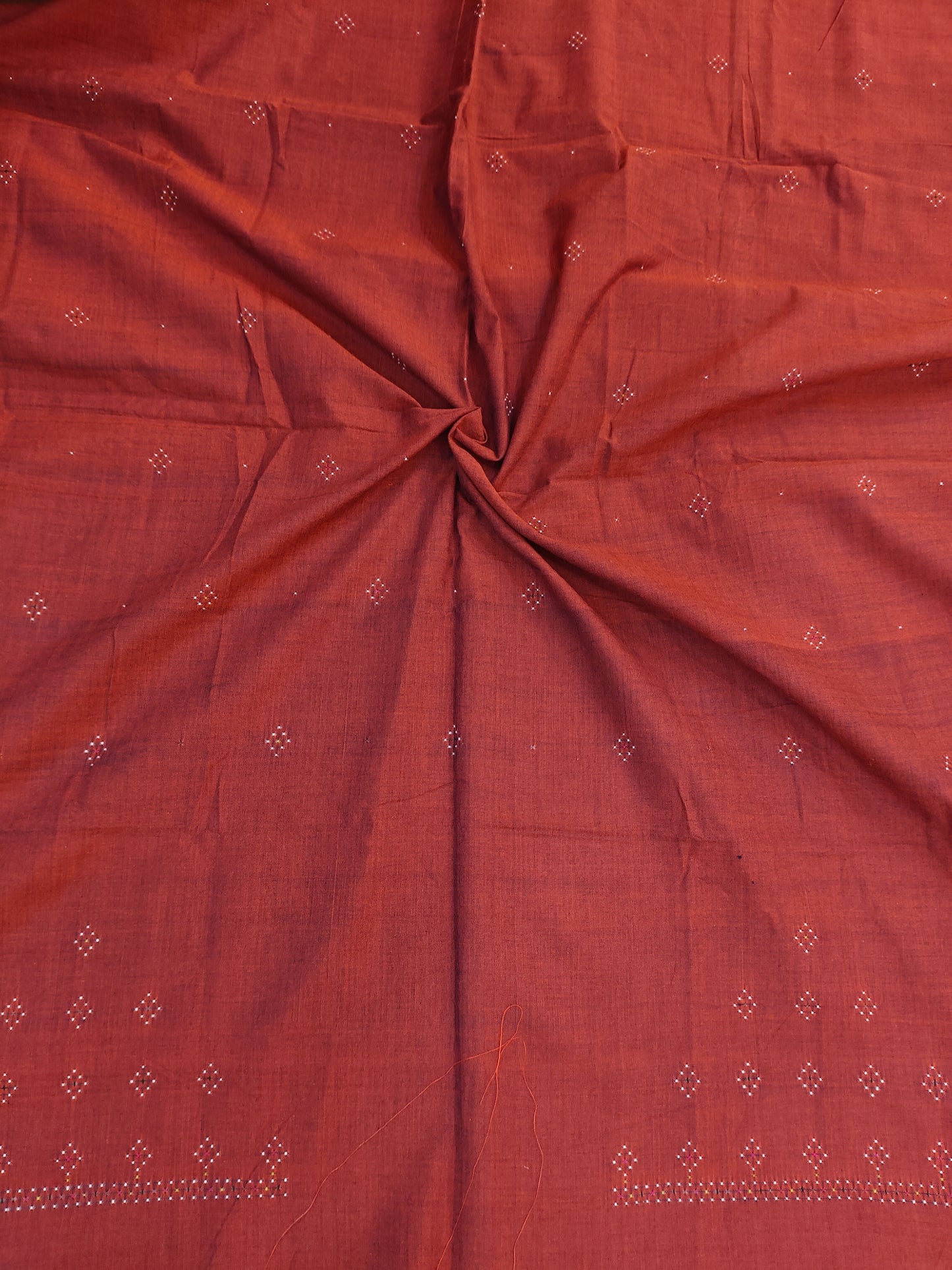 Tangaliya handloom cotton unstitched blouse piece