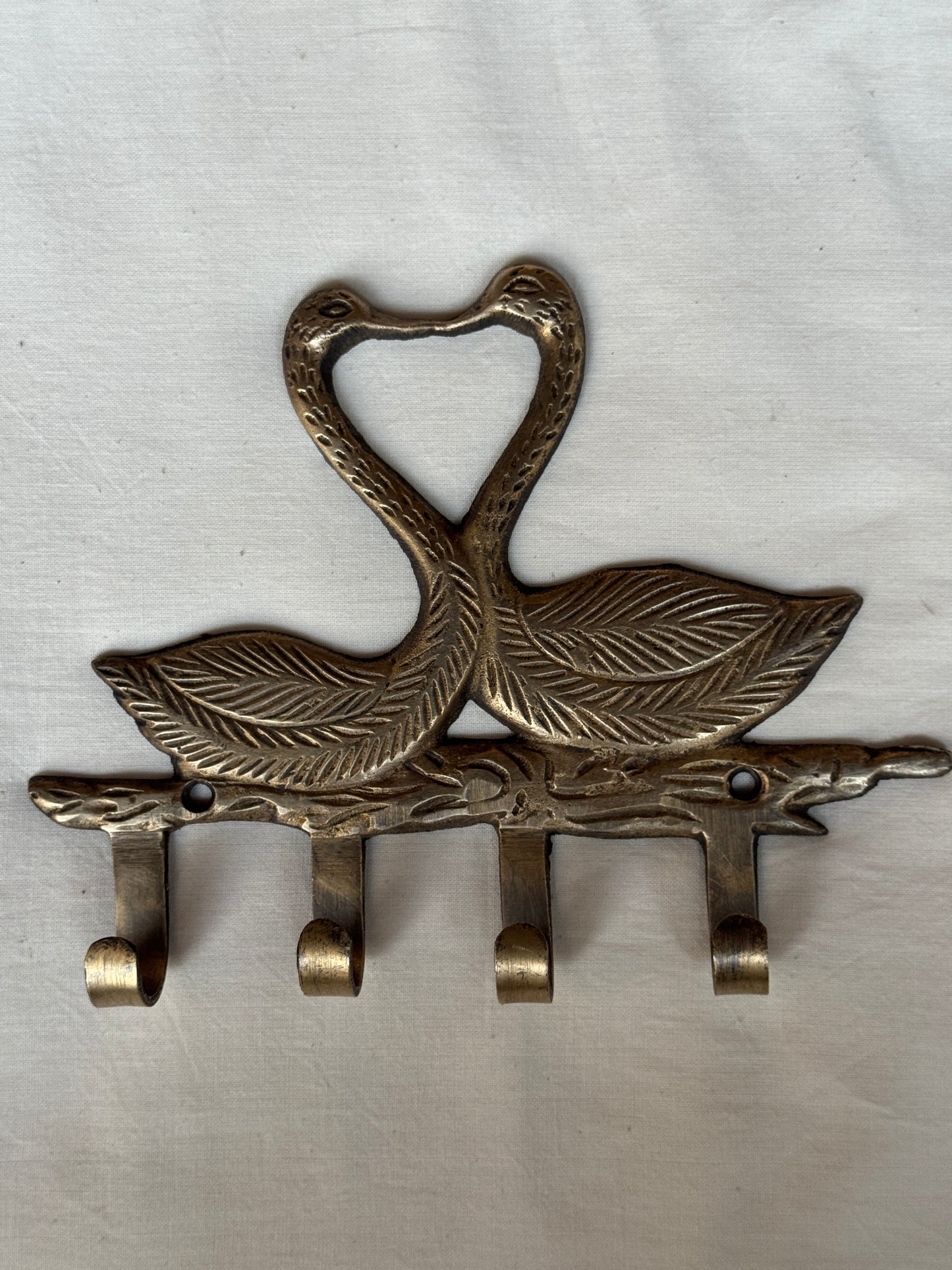 Animal and birds world - Brass key / coat hanger in interesting designs