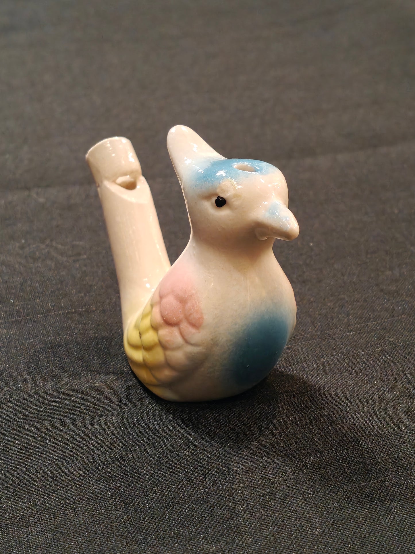 Clay / ceramic bird water whistle