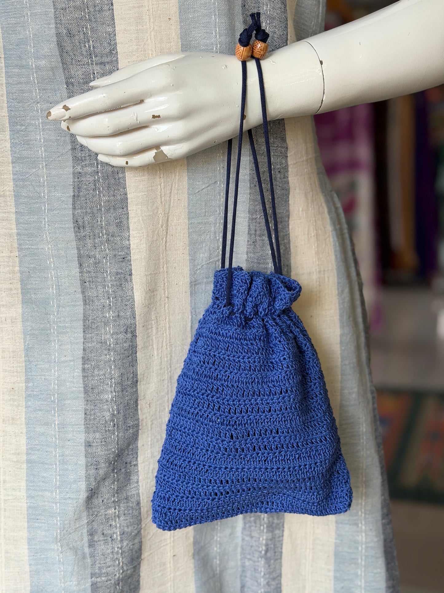 Potli crochet bag / pouch - hand made with love - plethora of colors available, click to see