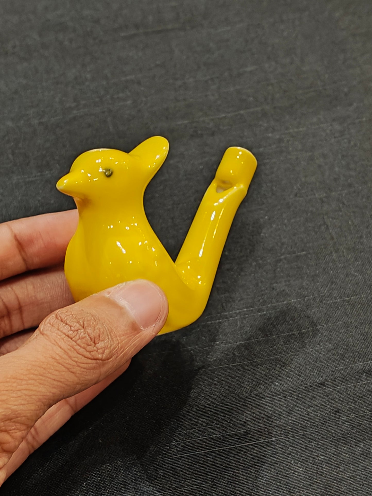 Clay / ceramic bird water whistle