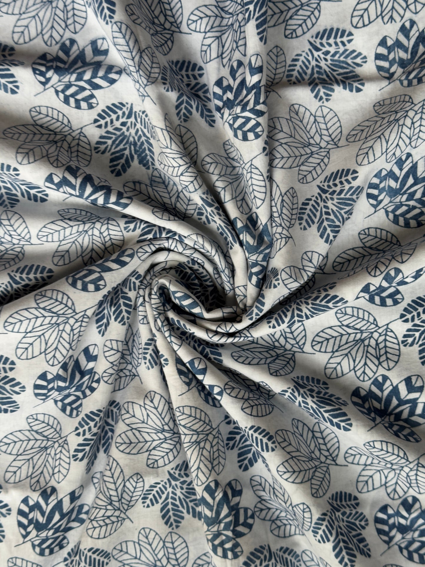 Natural dyed cambric cotton fabric - design options available