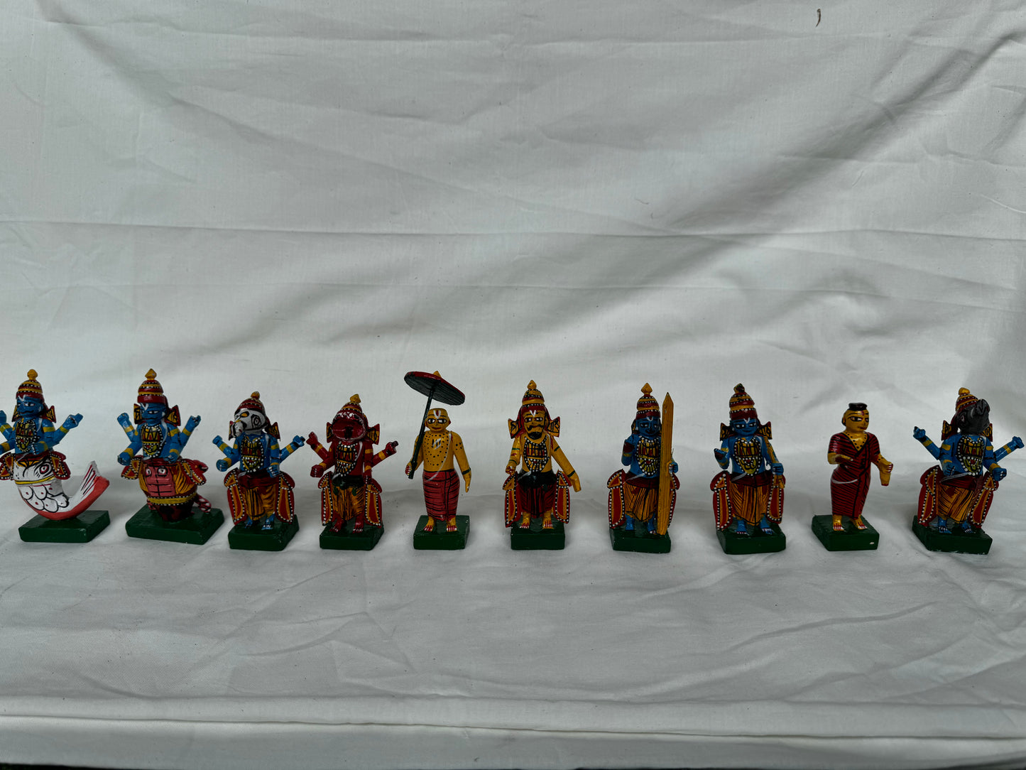 Dasavataram Wooden handicraft decor