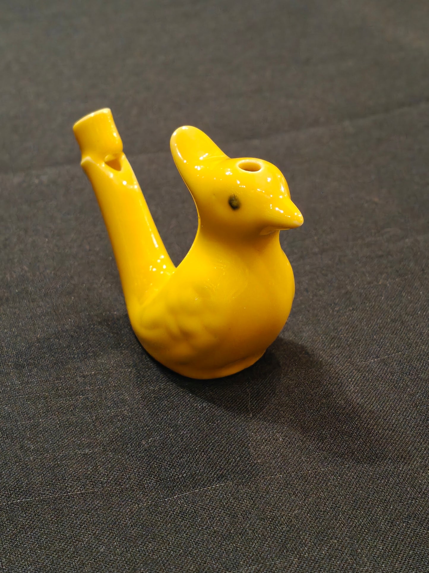 Clay / ceramic bird water whistle