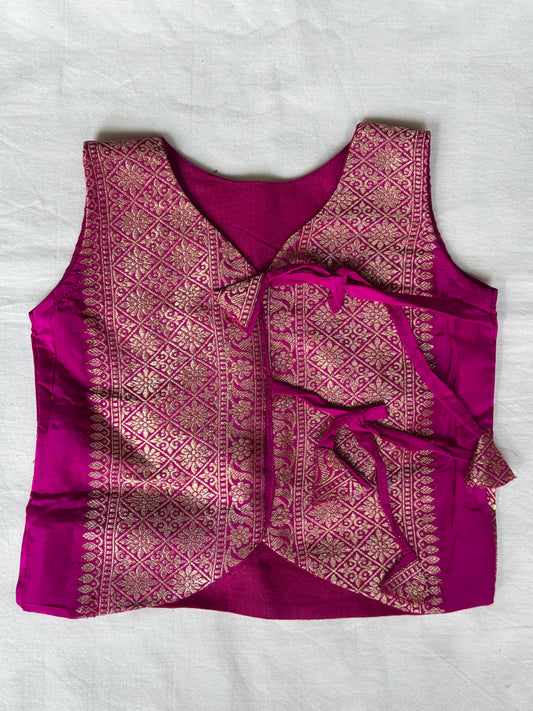 Soft pure silk hand woven jabla for boys - colors n designs options available
