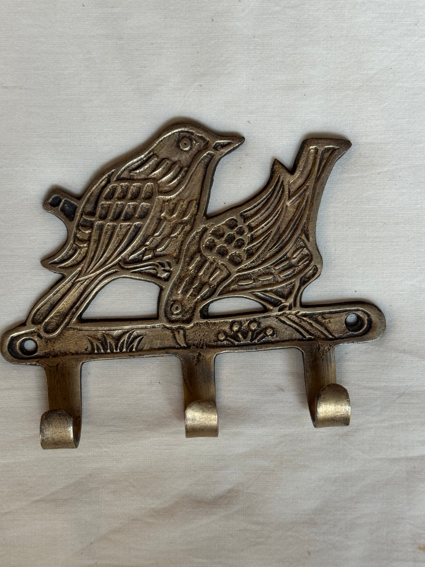 Animal and birds world - Brass key / coat hanger in interesting designs