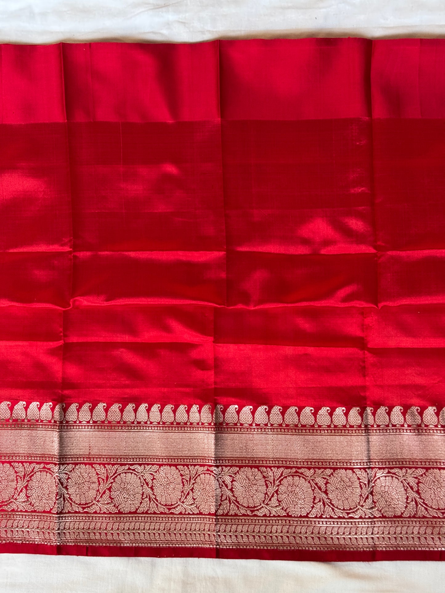 Pure katan silk handwoven unstitched blouse piece - multiple designs available