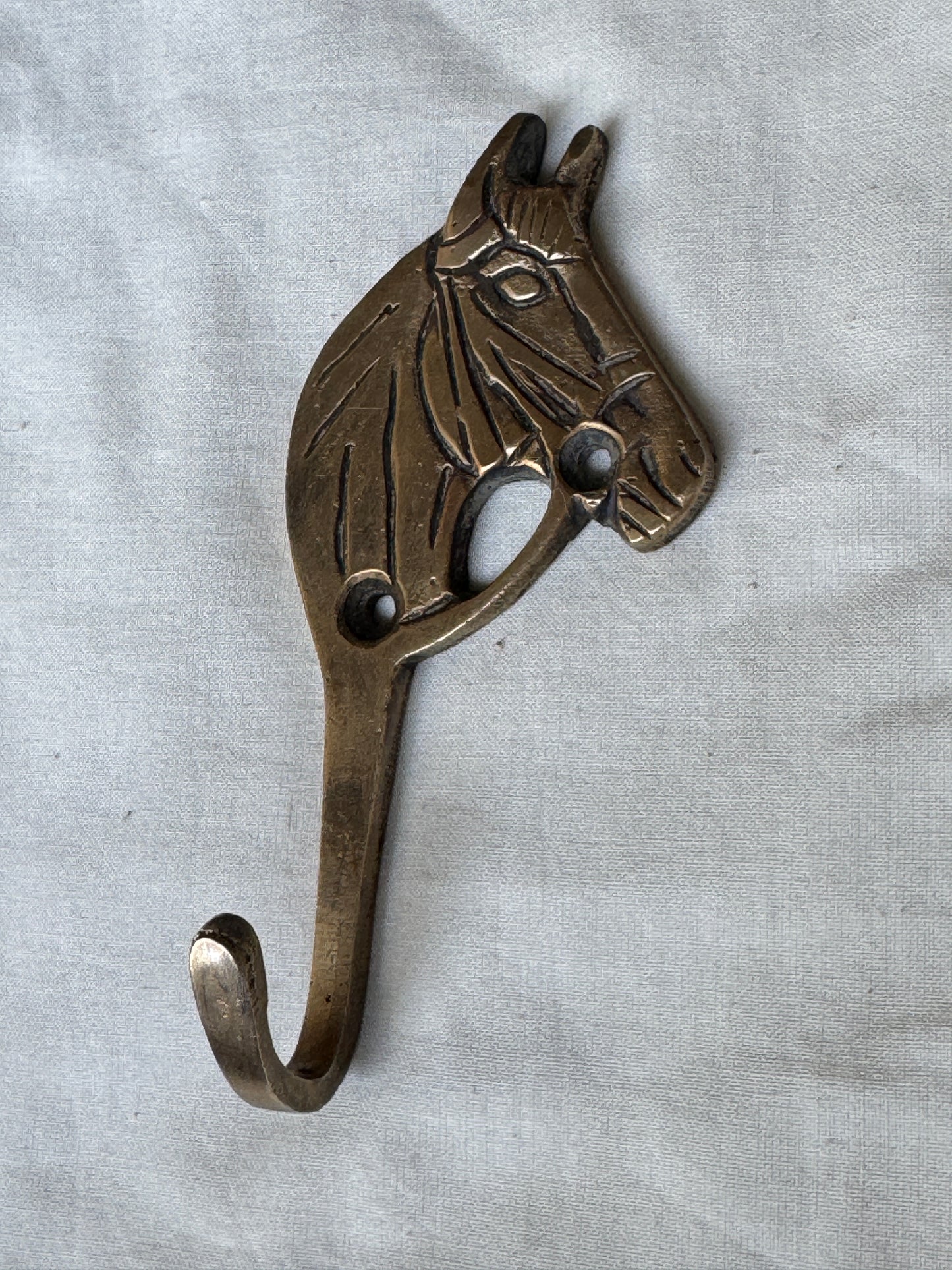 Horse key hanger made of brass