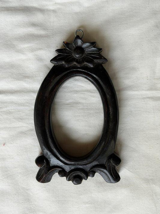 Handcrafted wooden vintage look multipurpose frame / hanging decor
