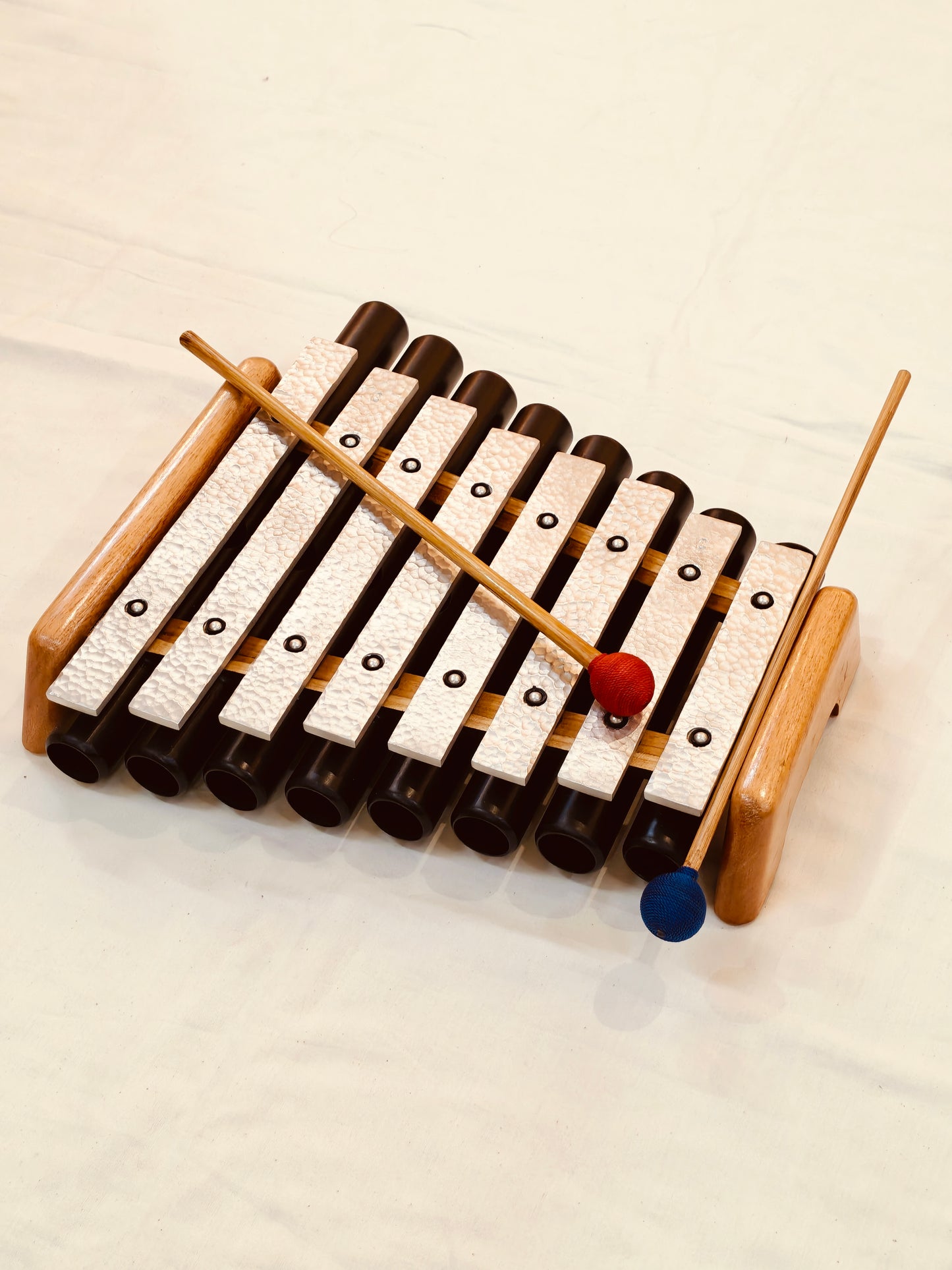 Metalophone - swaratarang music instrument with 8 bars