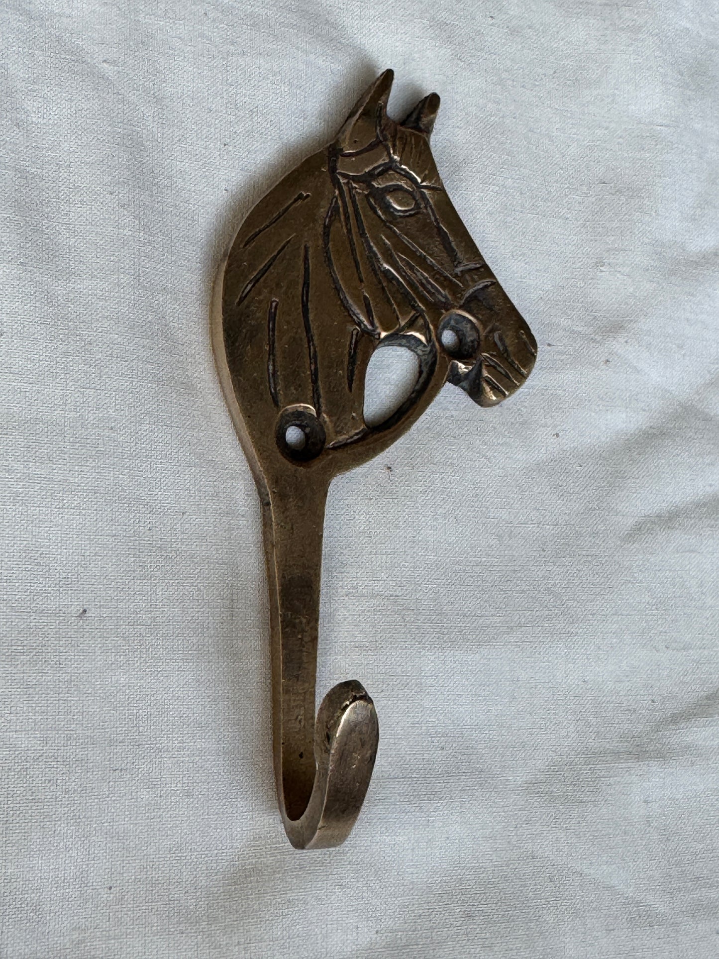 Horse key hanger made of brass