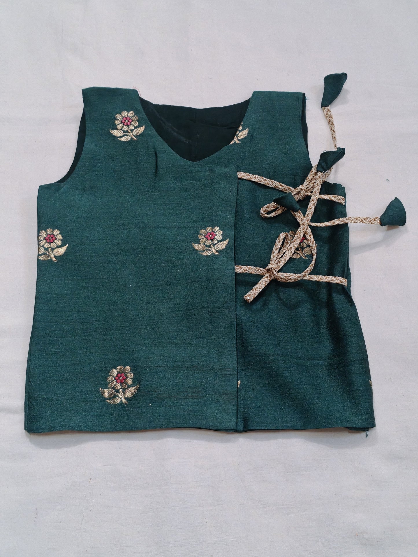 Soft pure silk hand woven jabla for boys - colors n designs options available