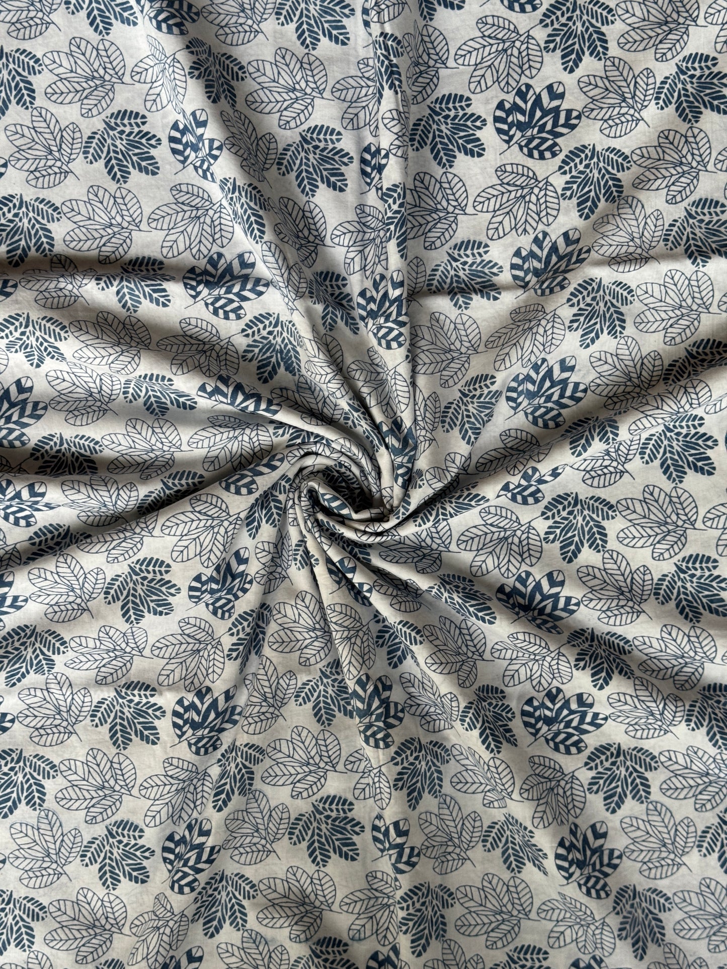 Natural dyed cambric cotton fabric - design options available