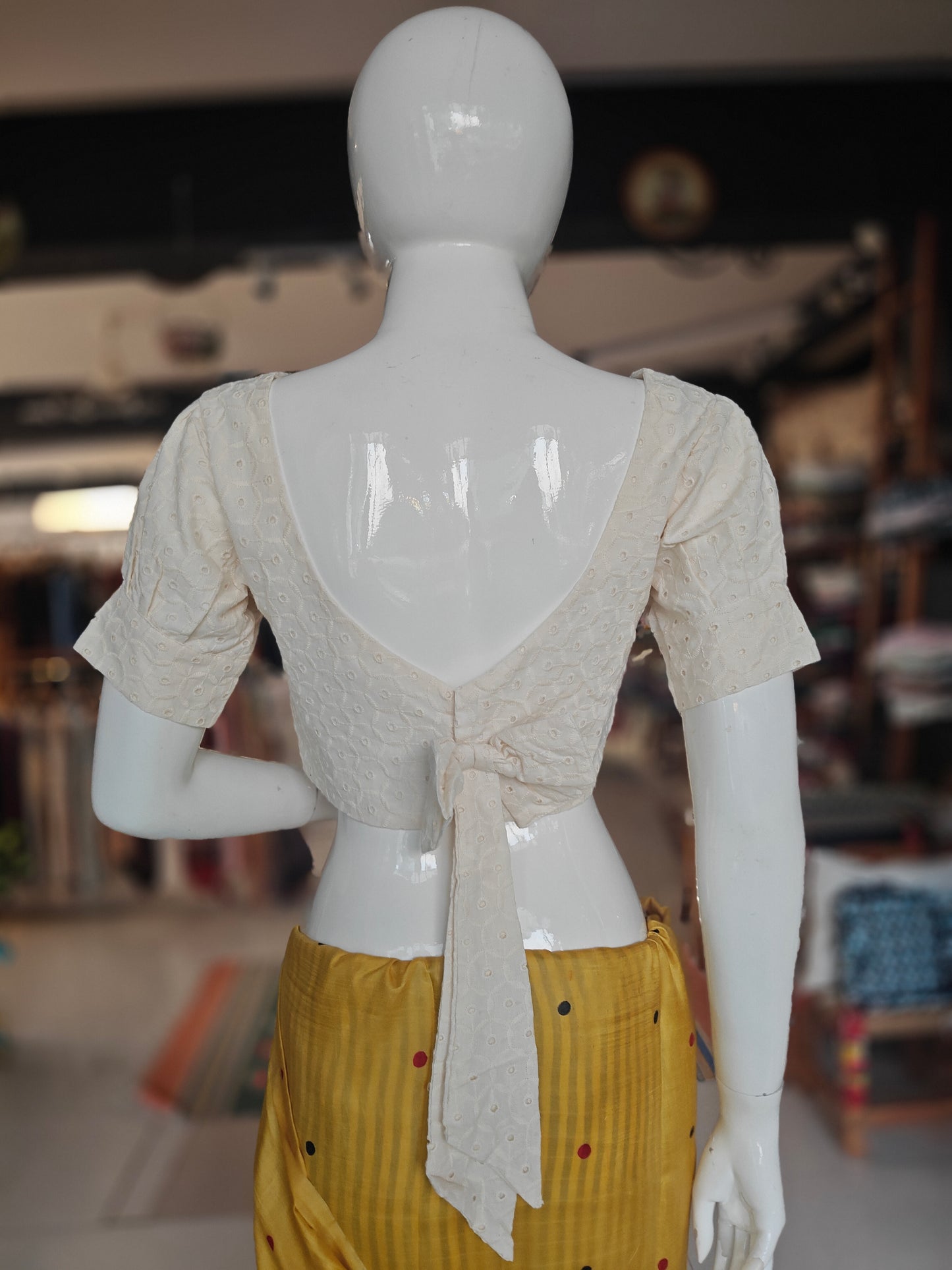 Off White hakoba cotton blouse - available in multiple designs