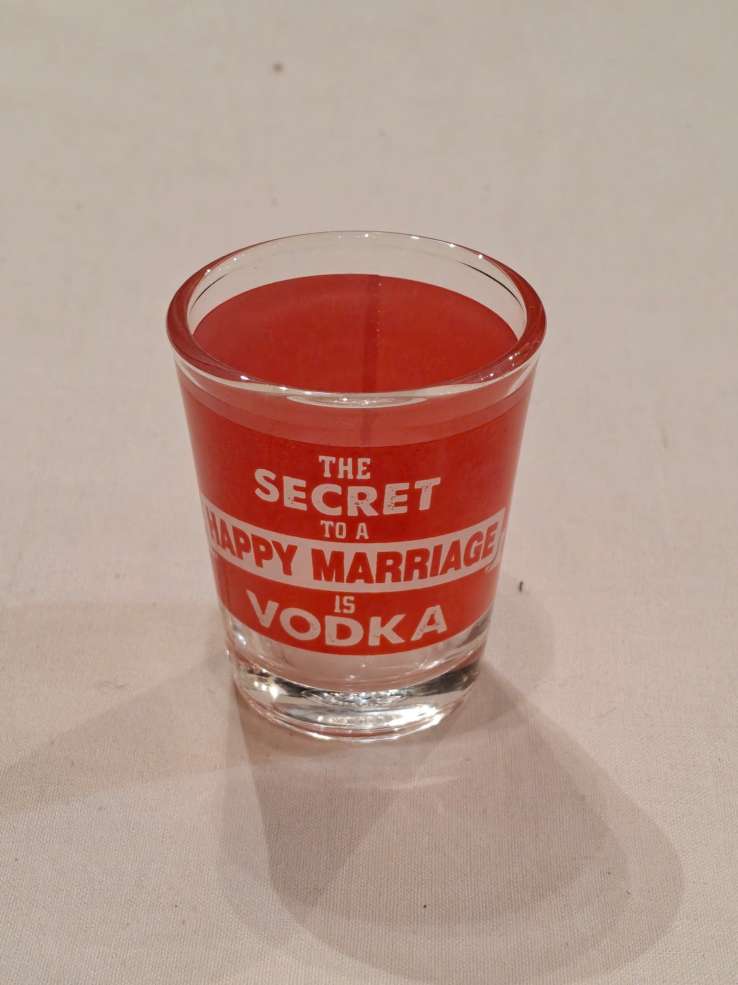 Fun quotes shot glasses - 2 piece set