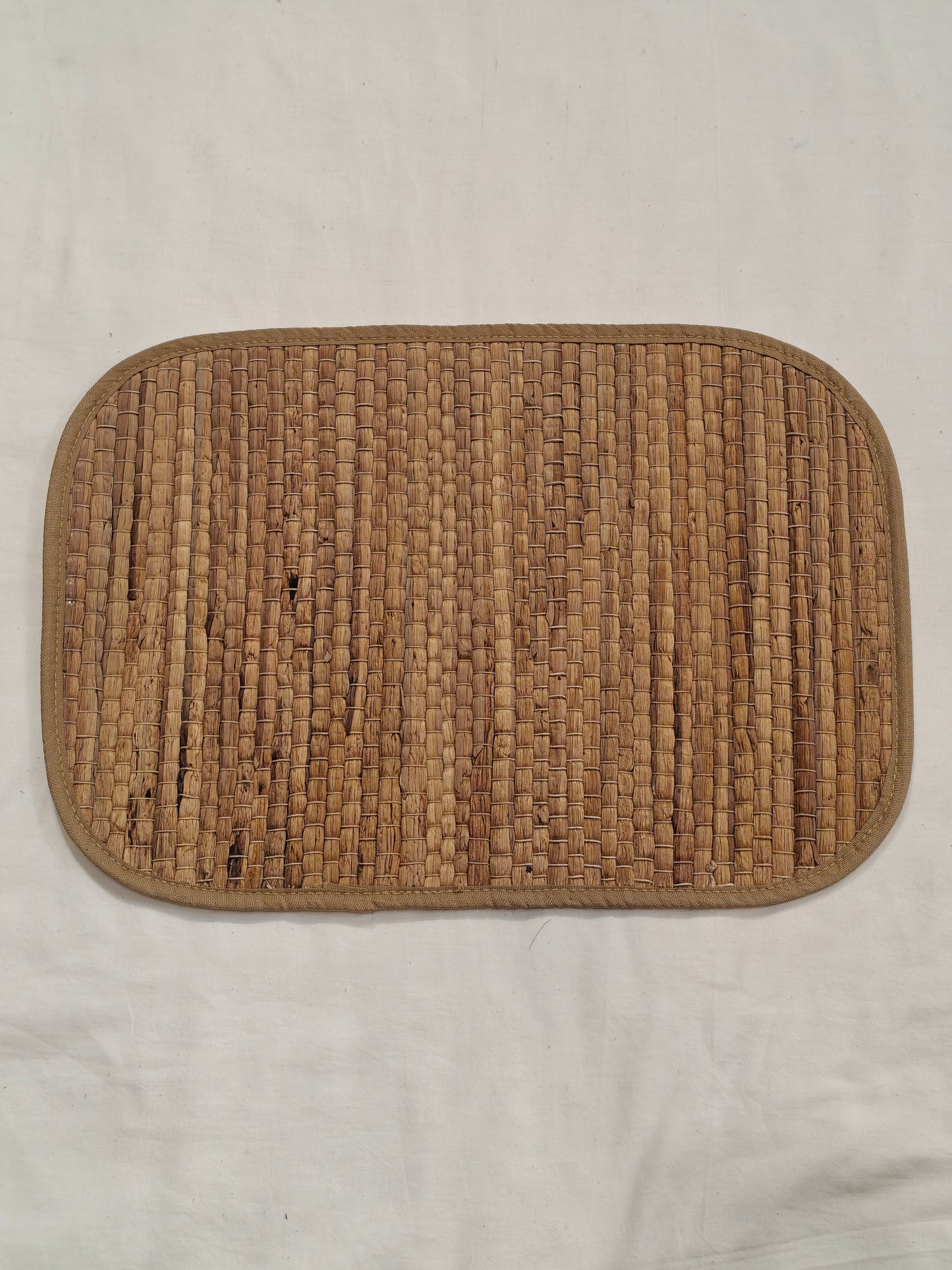 Place mats handmade using natural water hyacinth - eco friendly dining mats